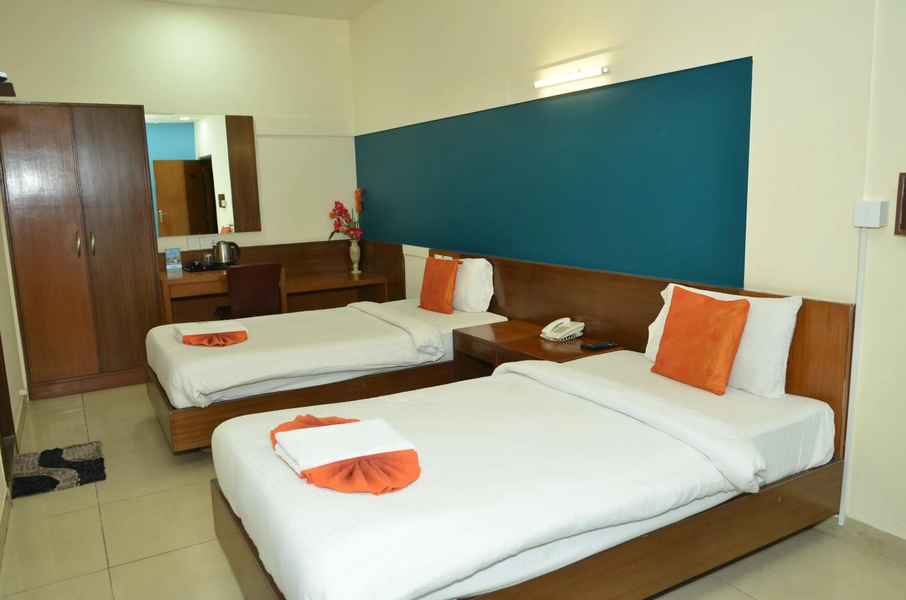 Bedroom, Bed in Cubbon Suites