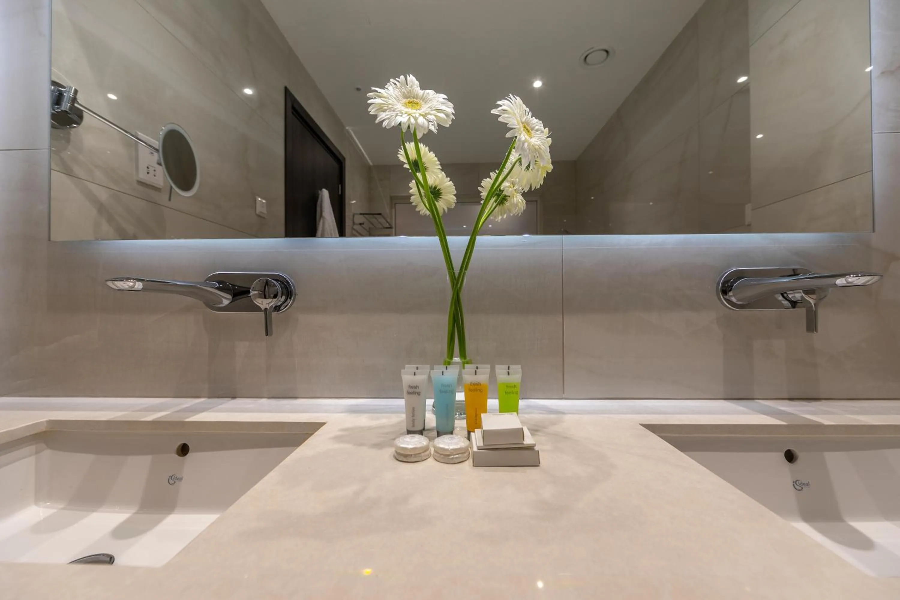 Shower in Chrysomare Beach Hotel & Resort