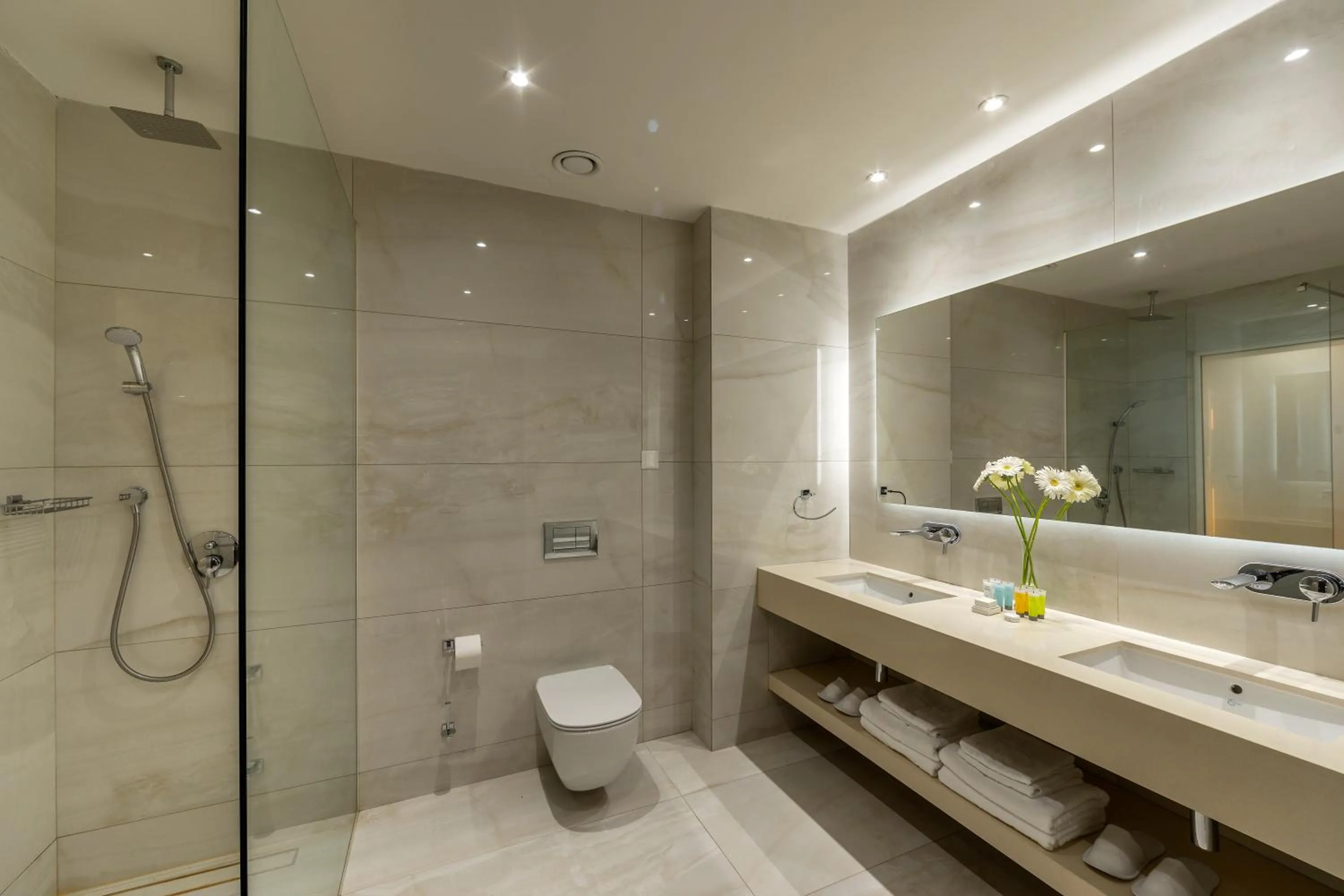 Shower in Chrysomare Beach Hotel & Resort