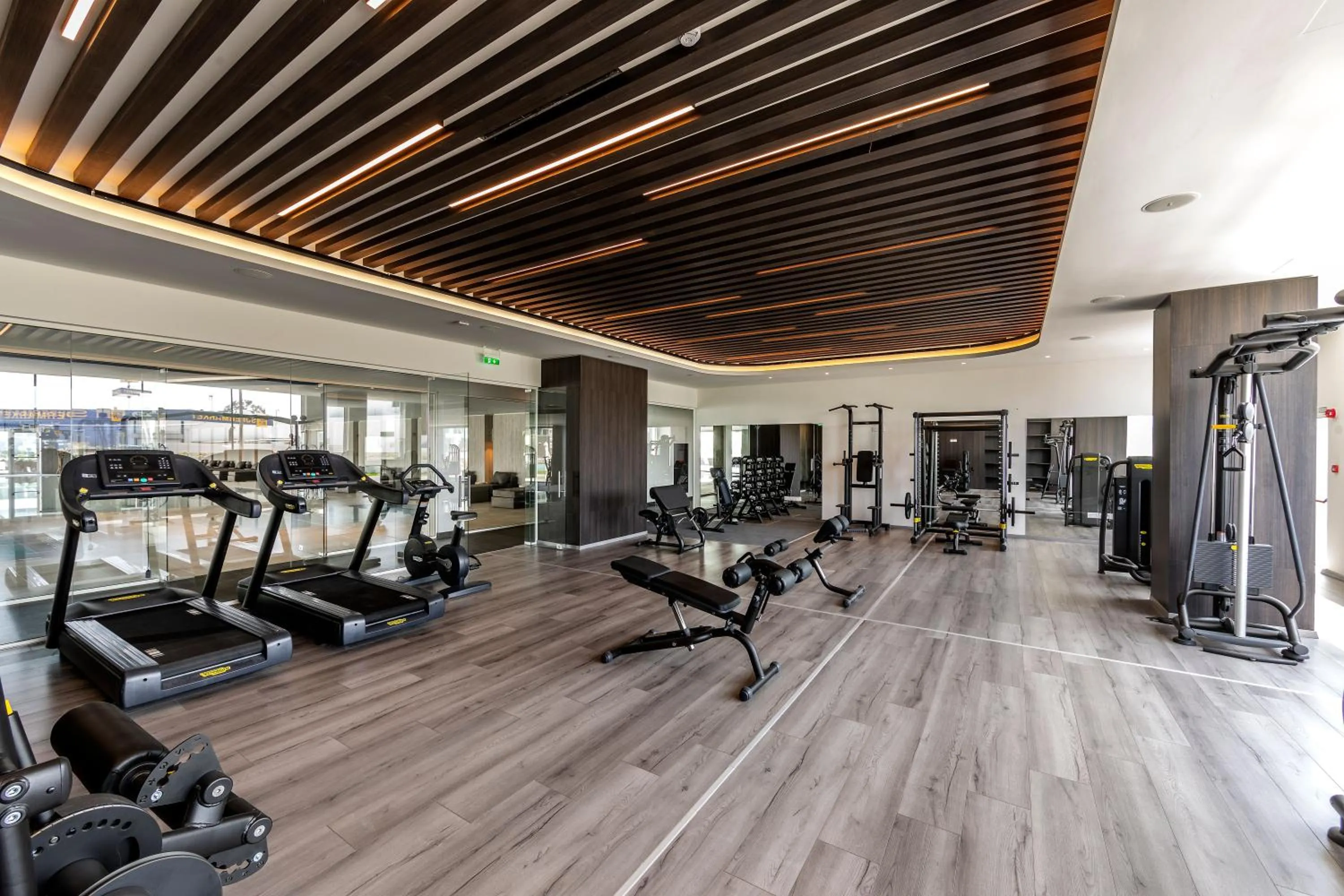 Fitness centre/facilities in Chrysomare Beach Hotel & Resort