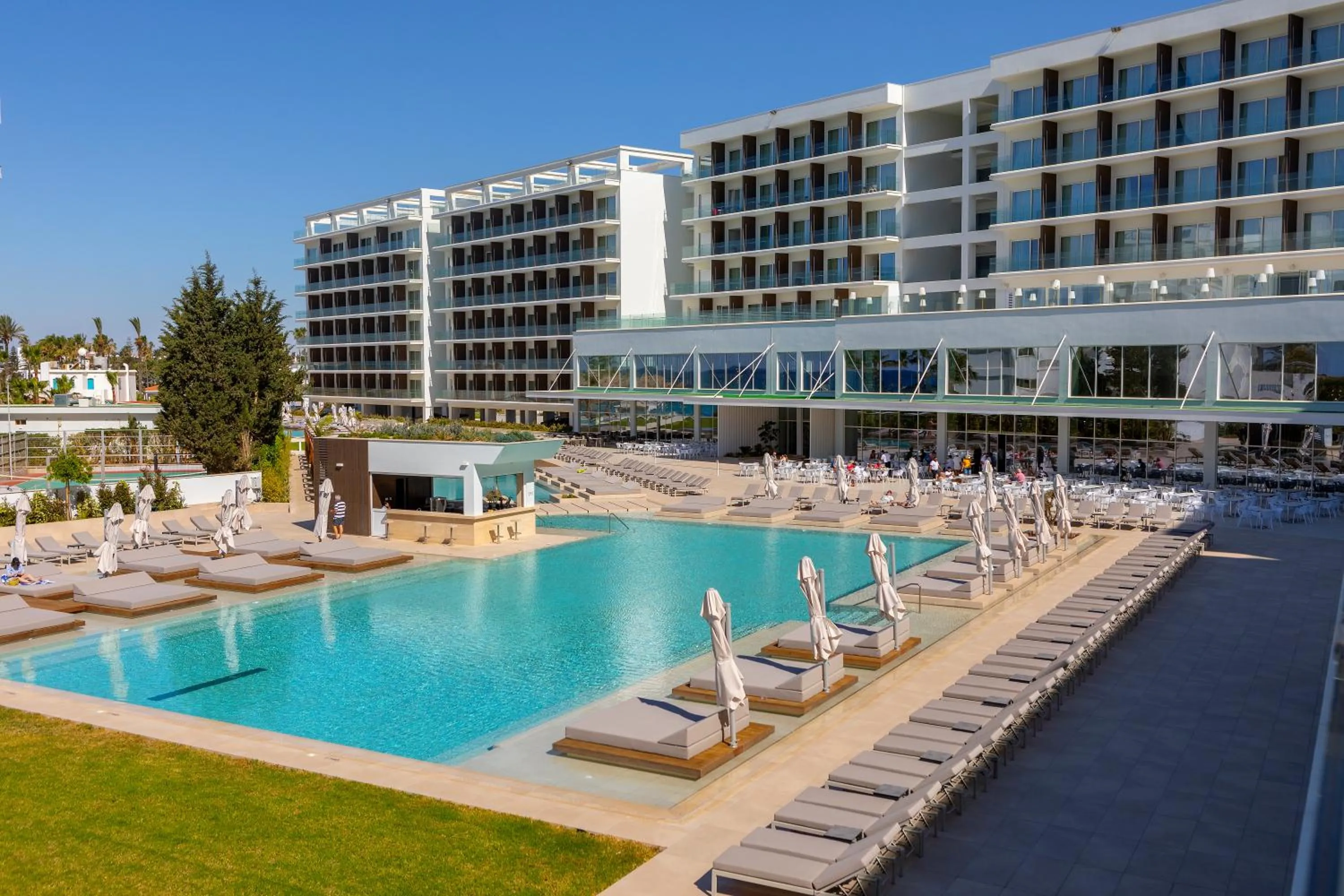 Property building in Chrysomare Beach Hotel & Resort