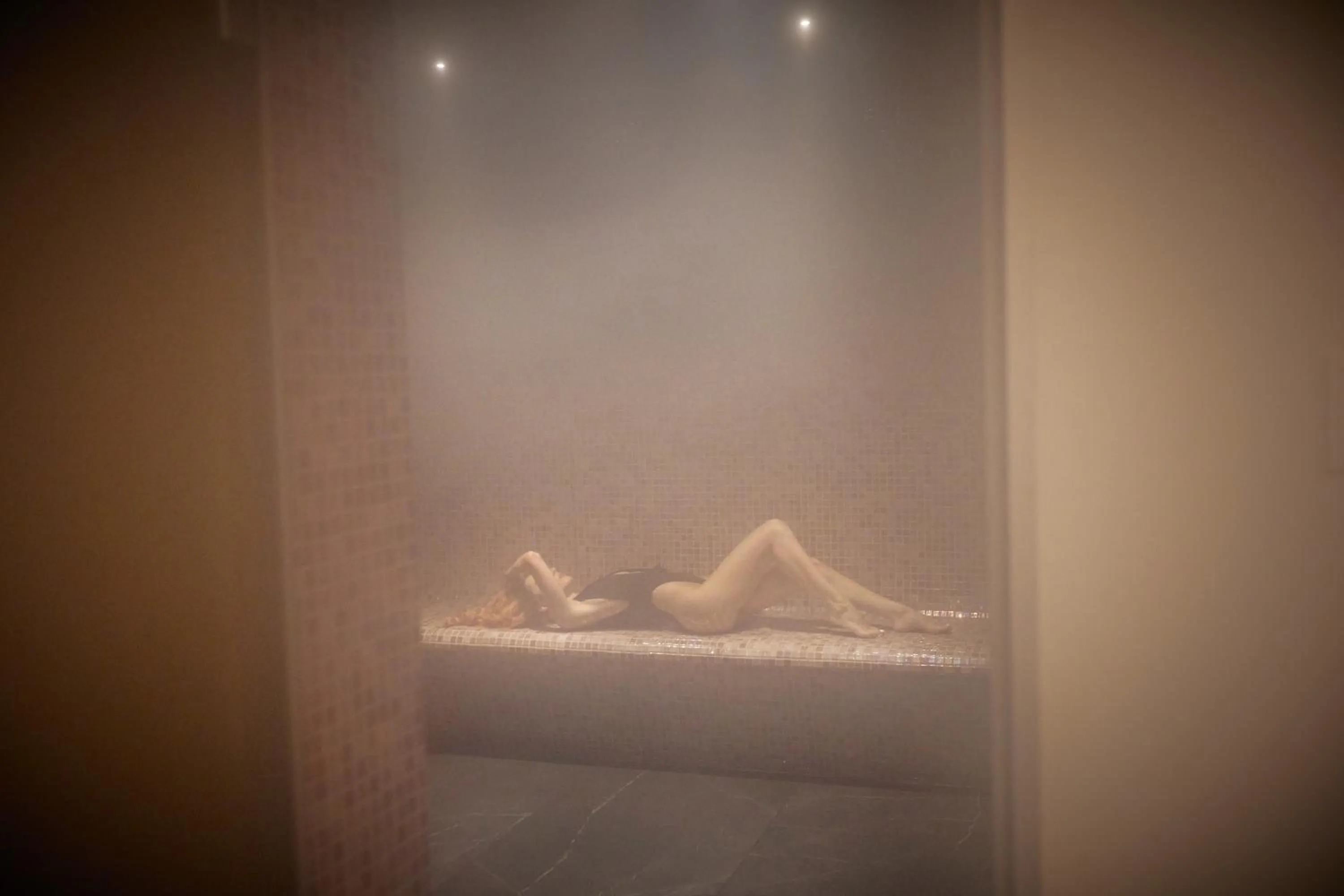 Sauna in Chrysomare Beach Hotel & Resort