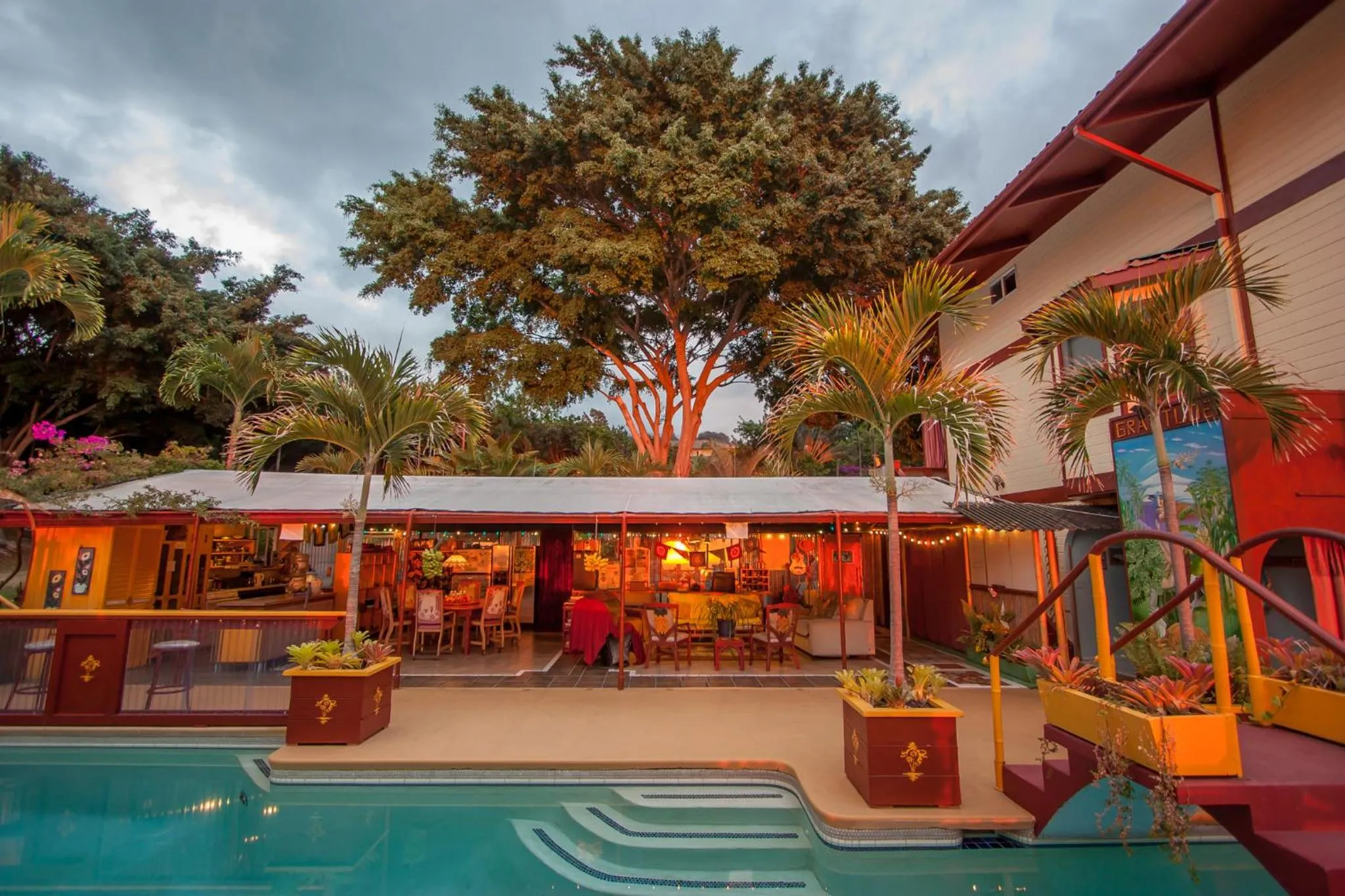 Balcony/Terrace in Banyan Tree Sanctuary Guest House