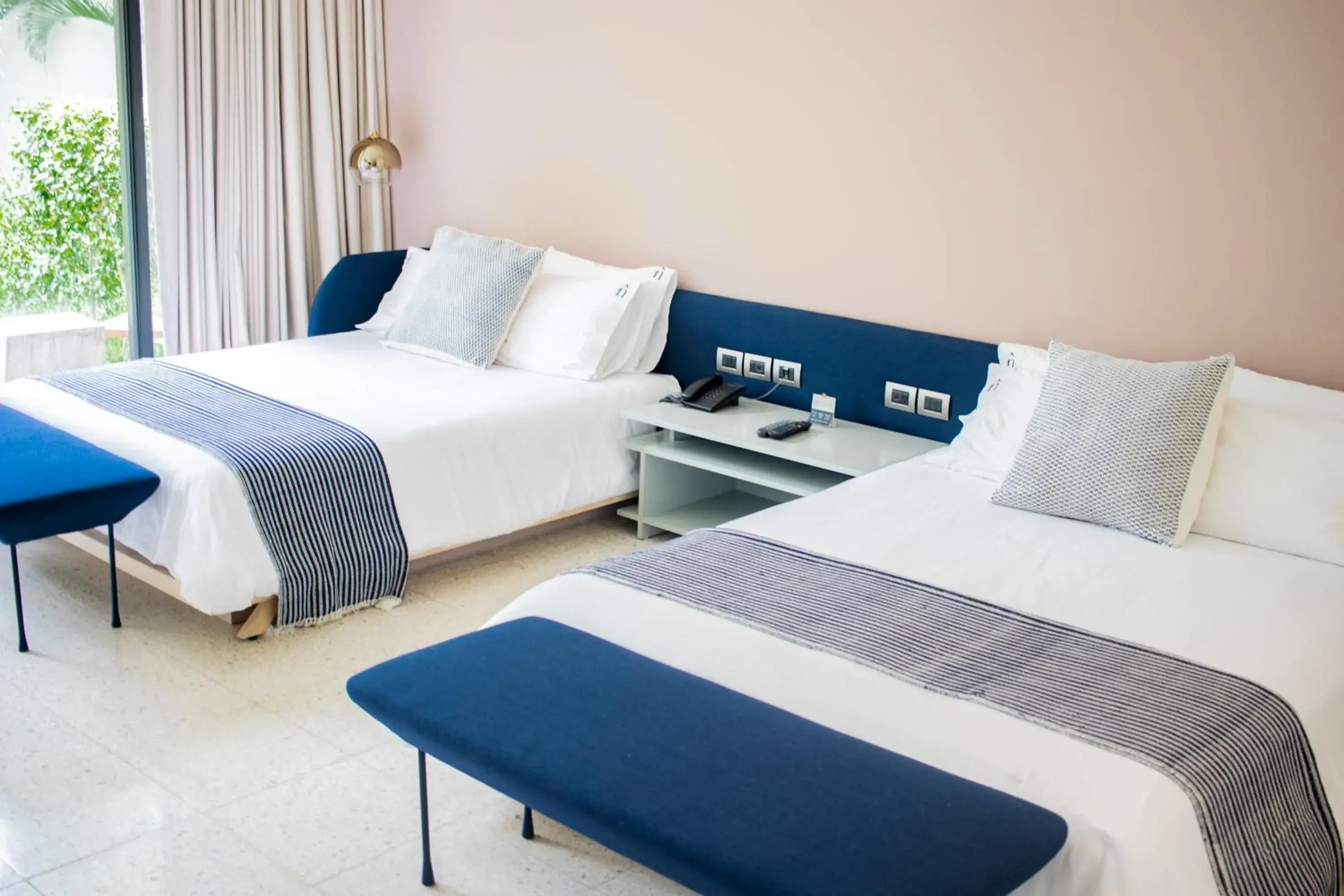 Twin Room with Garden View in Il Buongustaio Twin Room with Garden View in Il Buongustaio