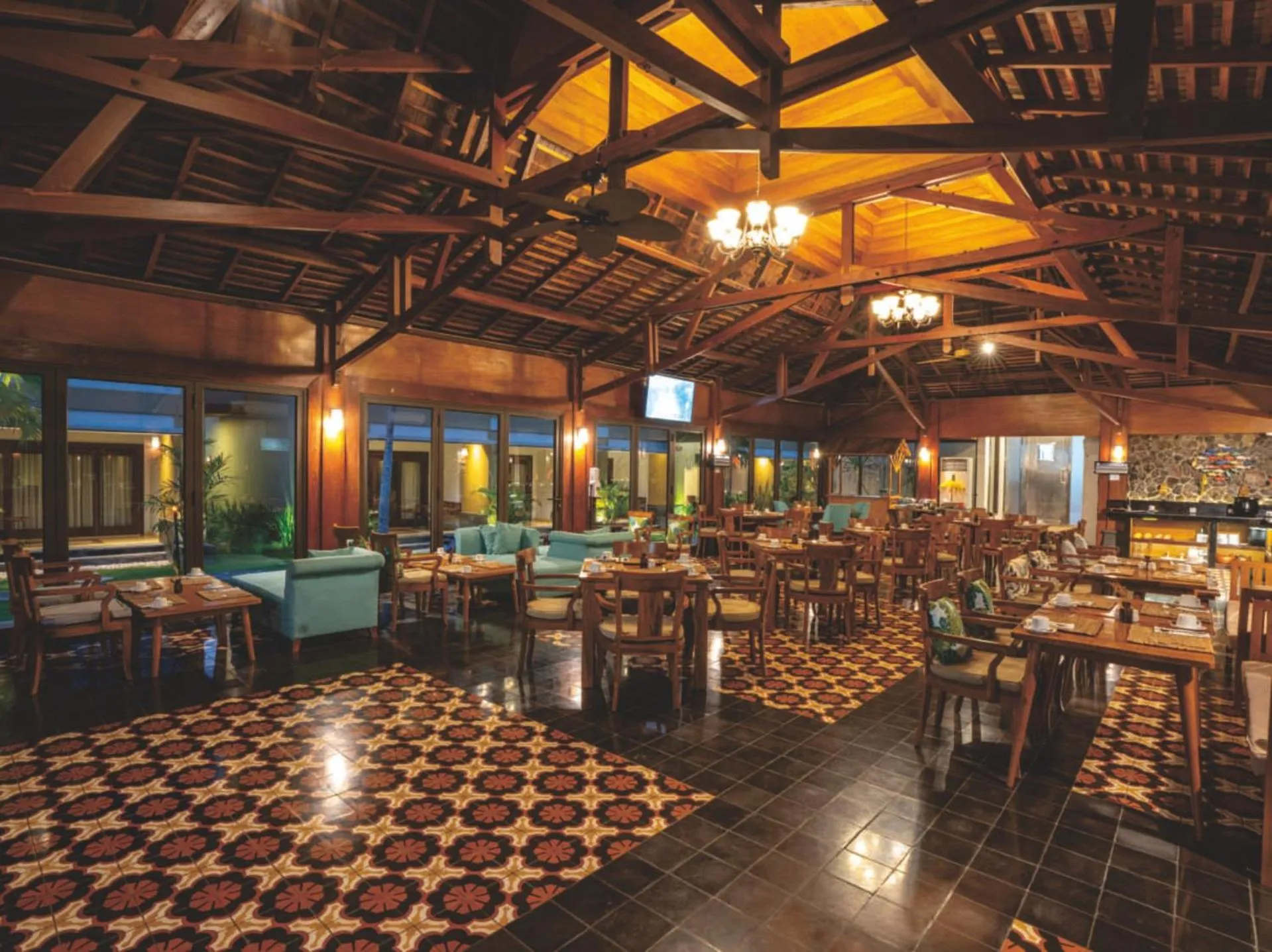 Restaurant/places to eat in Sima Hotel Kuta Lombok