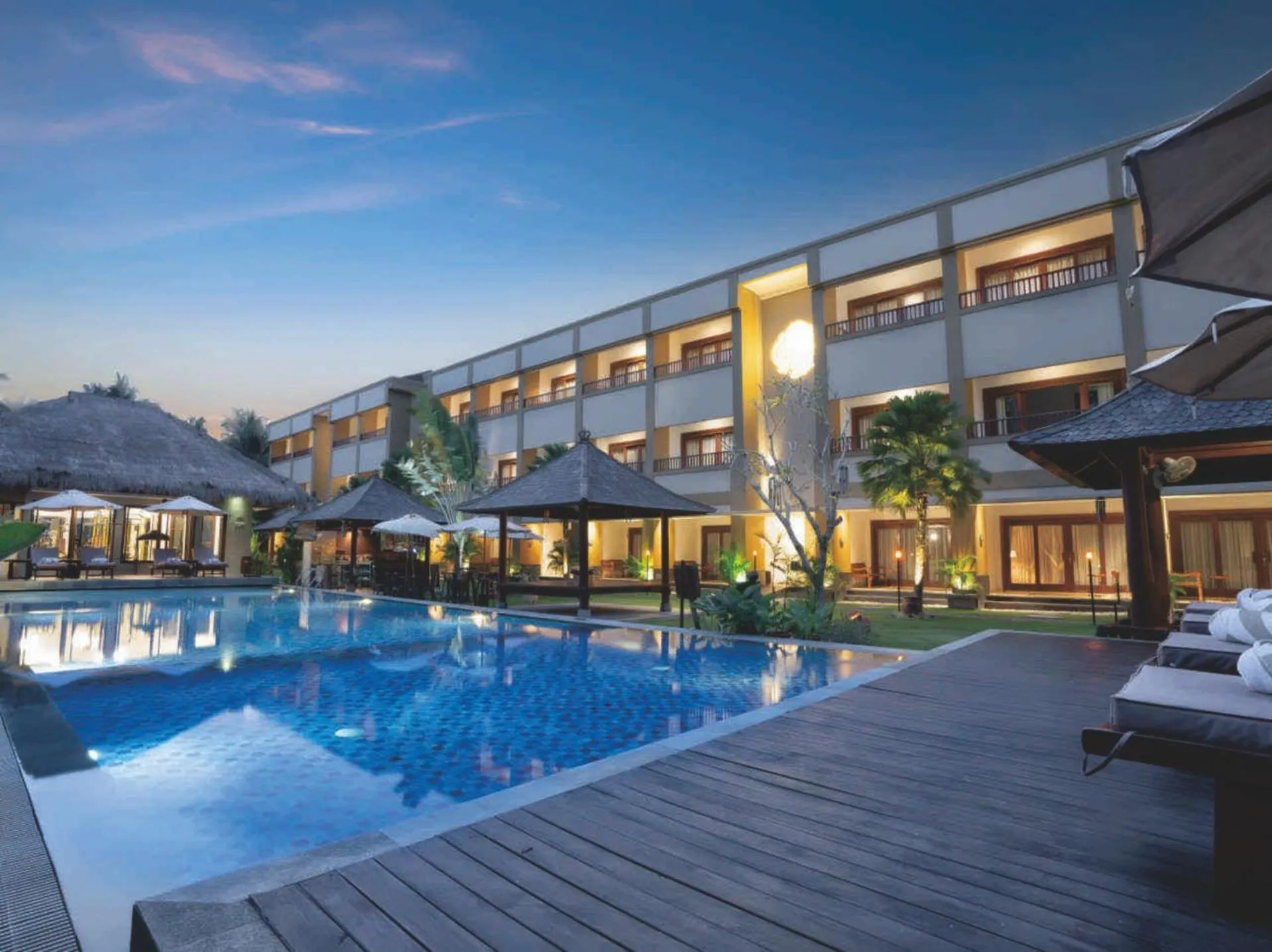 Property building in Sima Hotel Kuta Lombok
