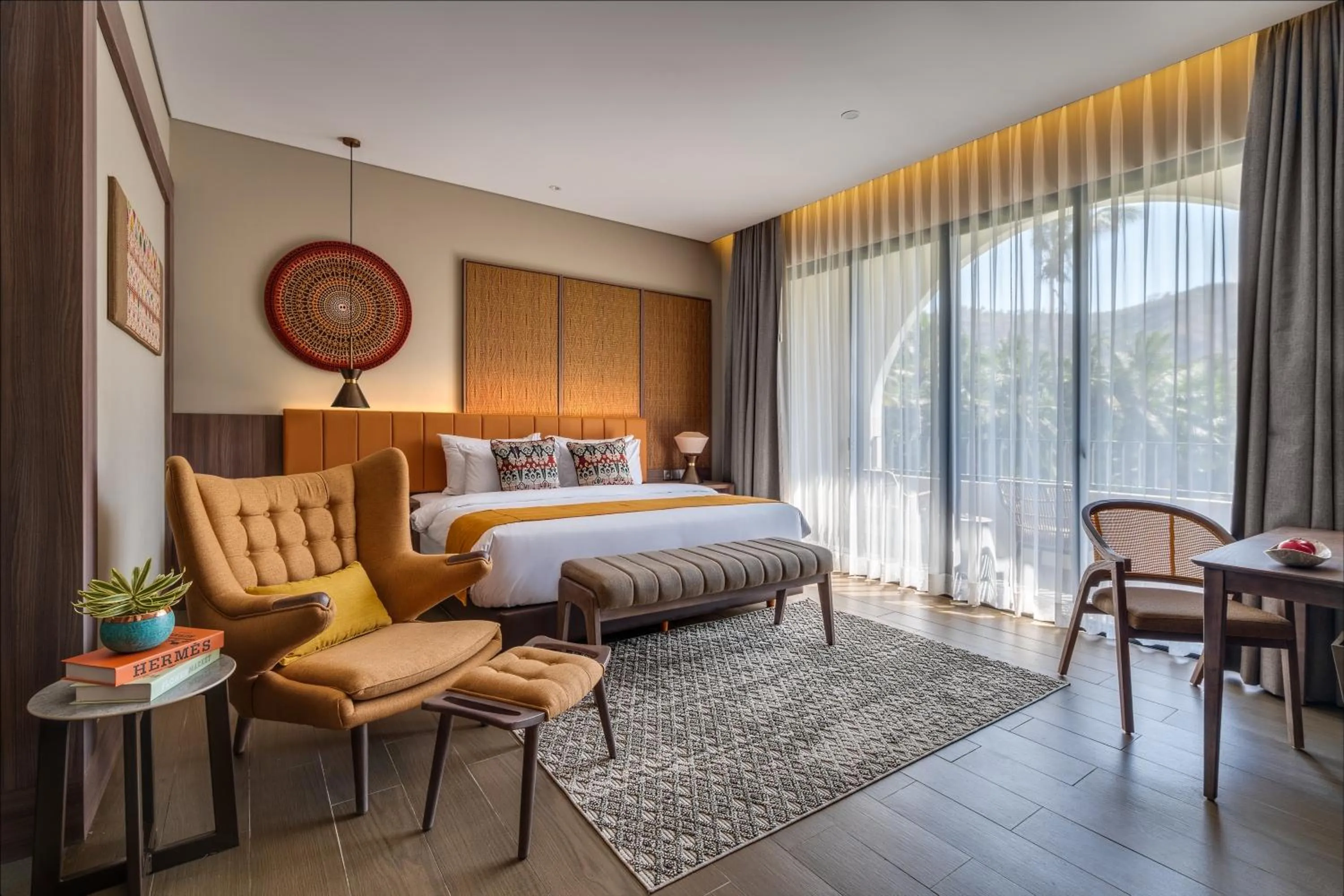 Bedroom, Bed in Sima Hotel Kuta Lombok