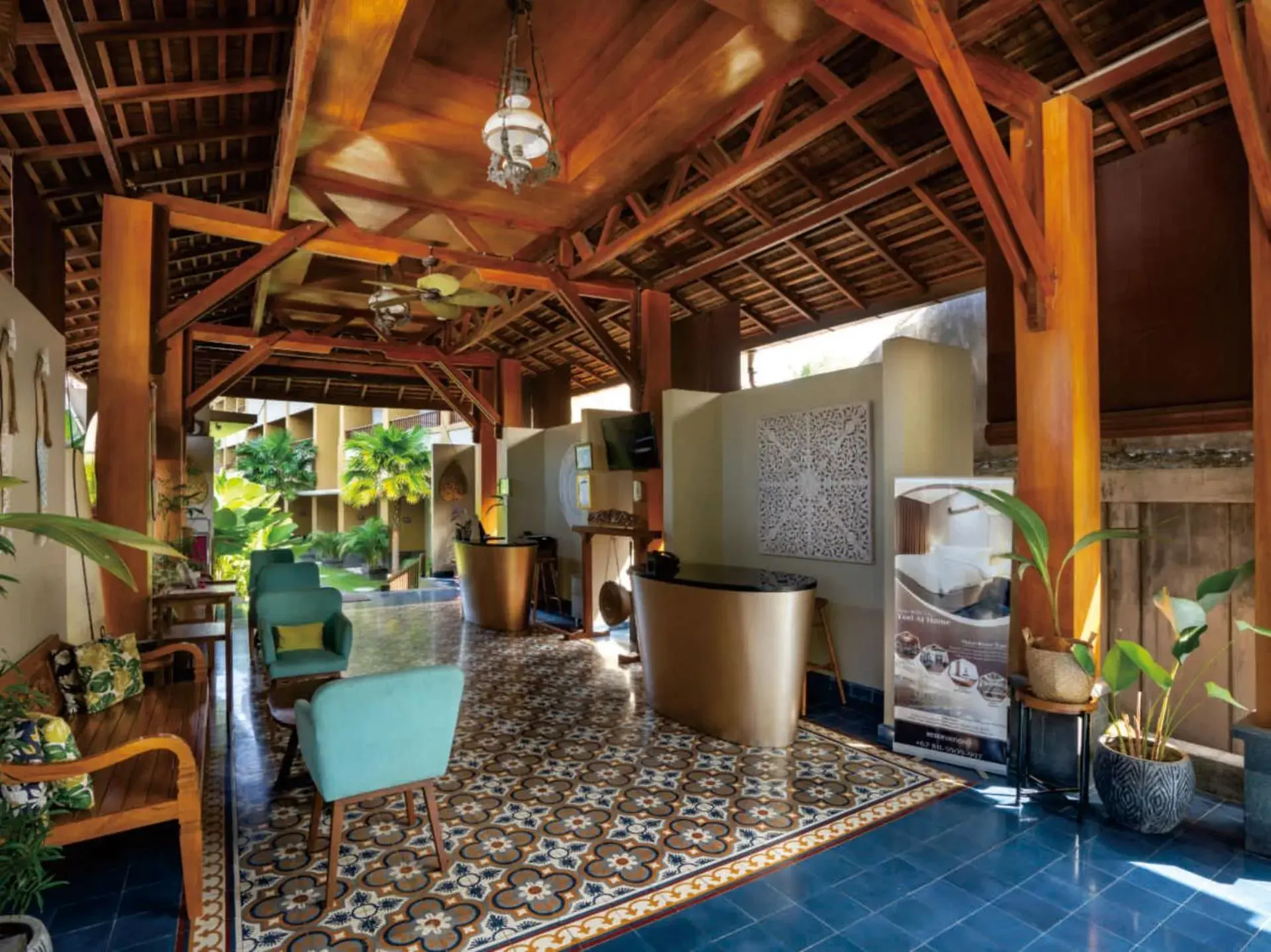 Lobby or reception in Sima Hotel Kuta Lombok Lobby or reception in Sima Hotel Kuta Lombok