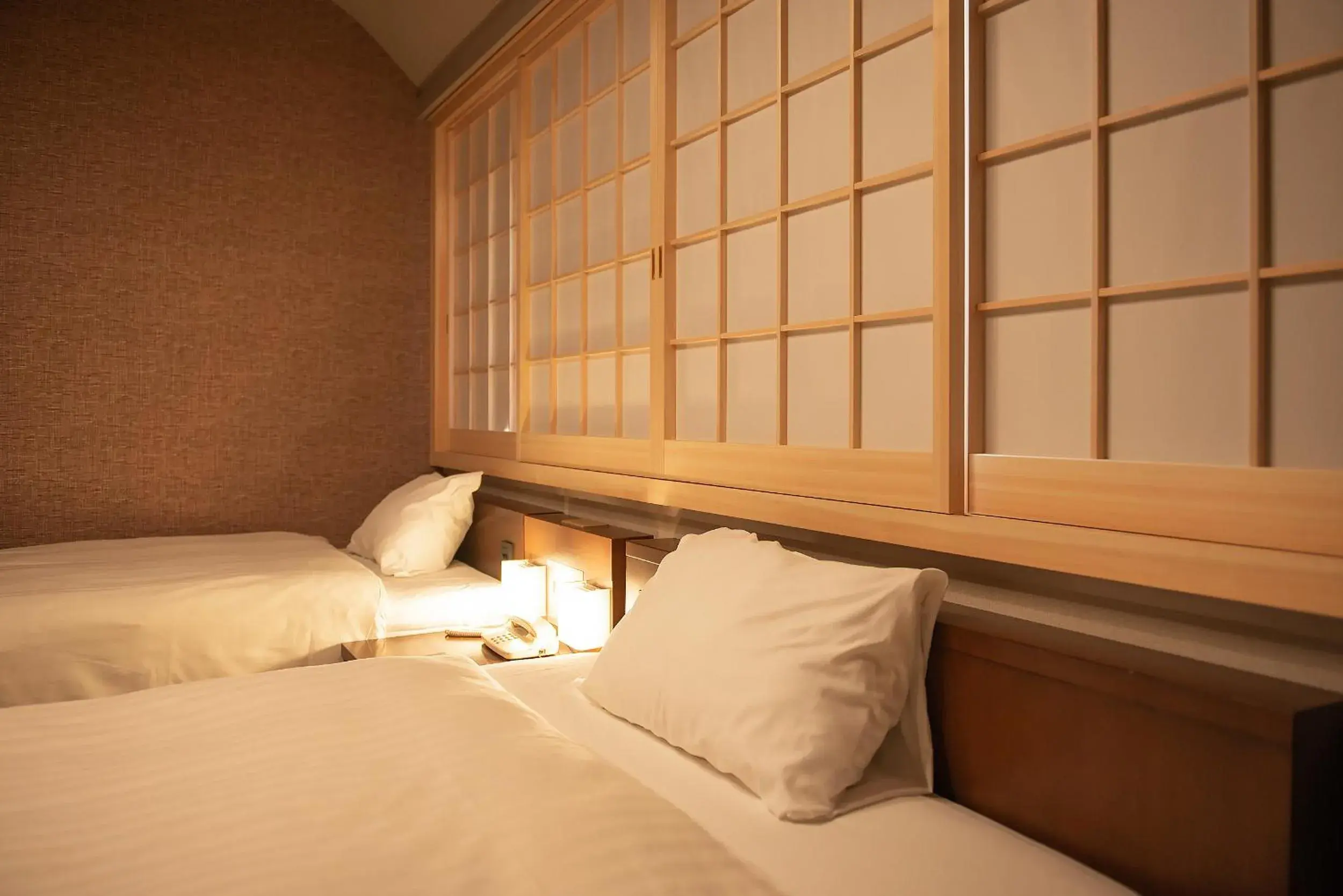 Photo of the whole room, Bed in Shizuoka Town Hotel Photo of the whole room, Bed in Shizuoka Town Hotel