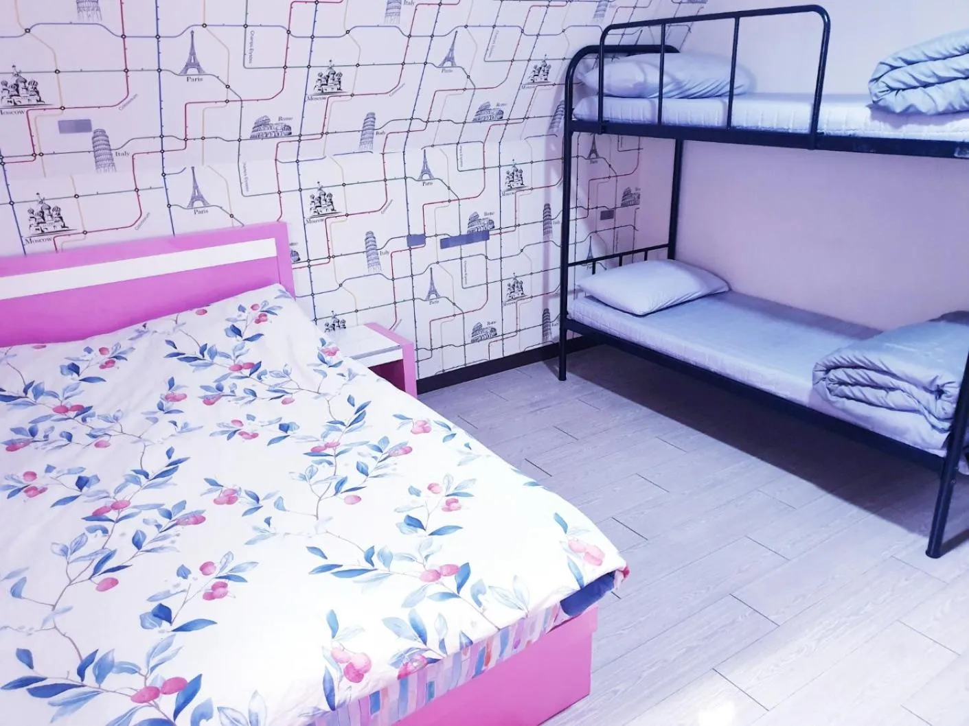 Bed in OPPA Hostel Sinchon-Hongdae