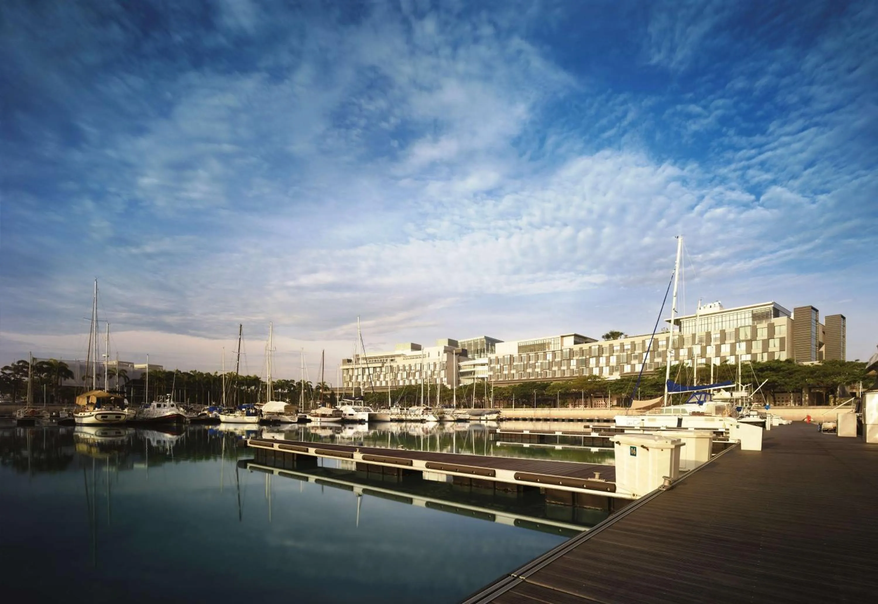 Property building in JEN Johor Puteri Harbour by Shangri-La