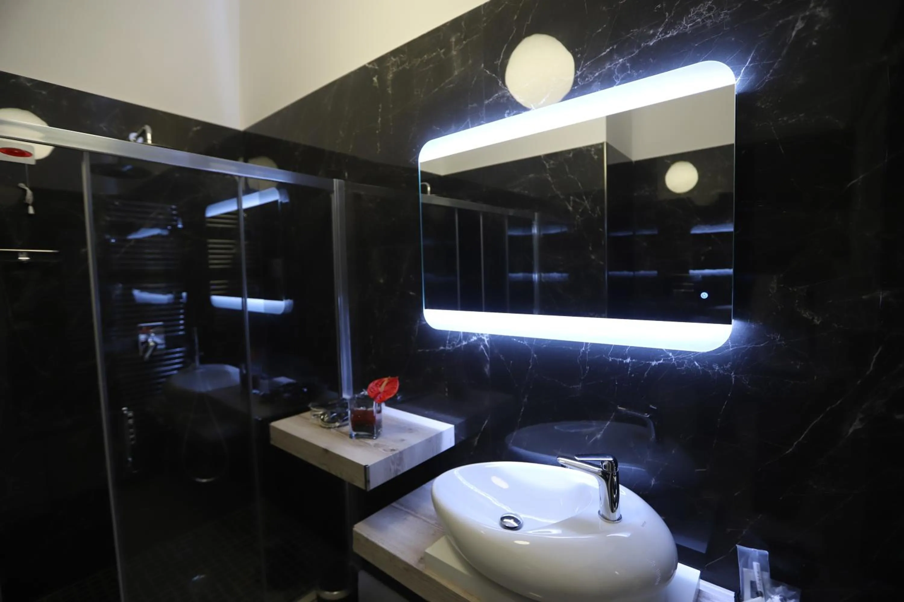 Bathroom in Mecla Suites