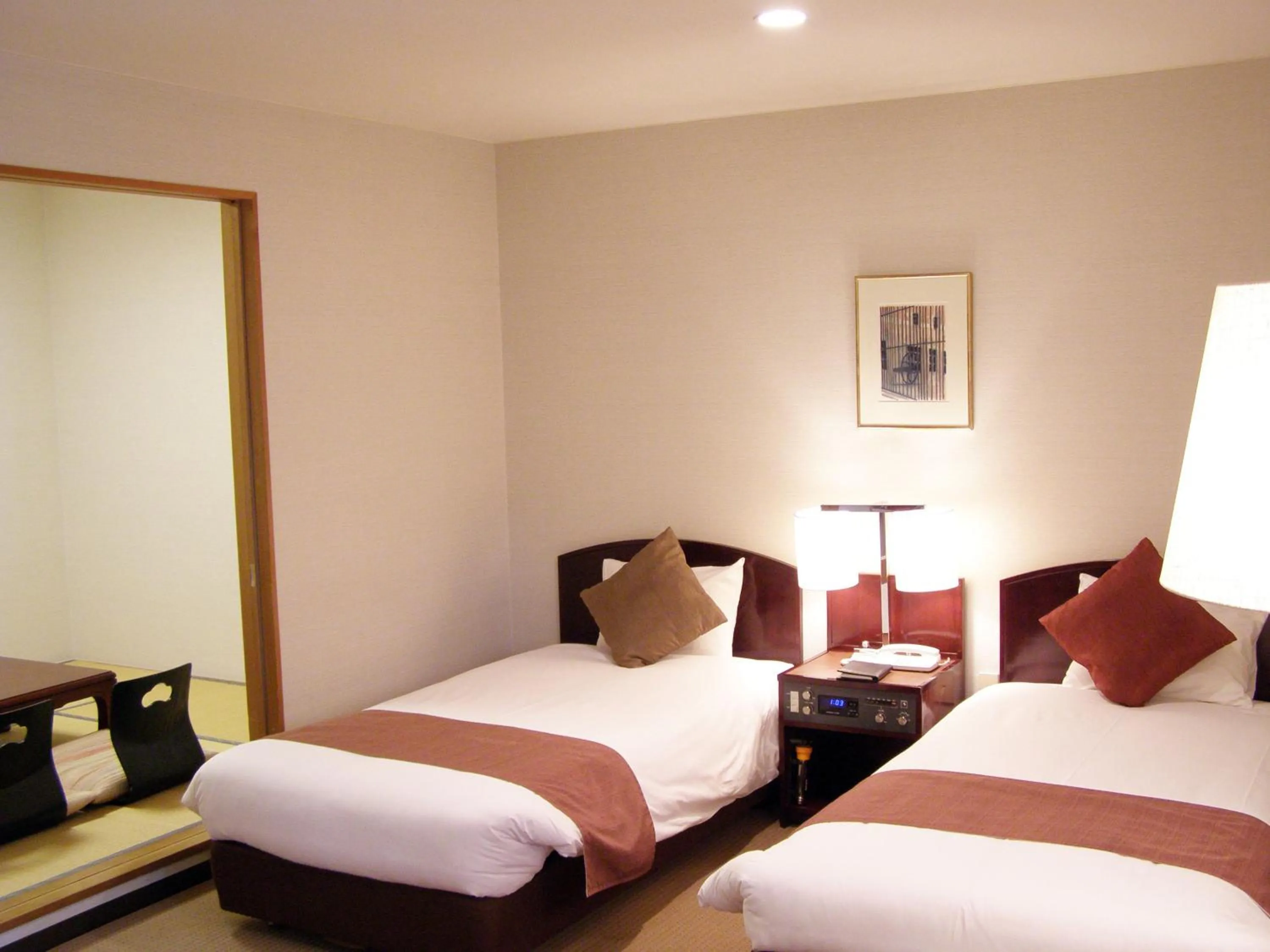 Photo of the whole room, Bed in Hotel Marroad Karuizawa