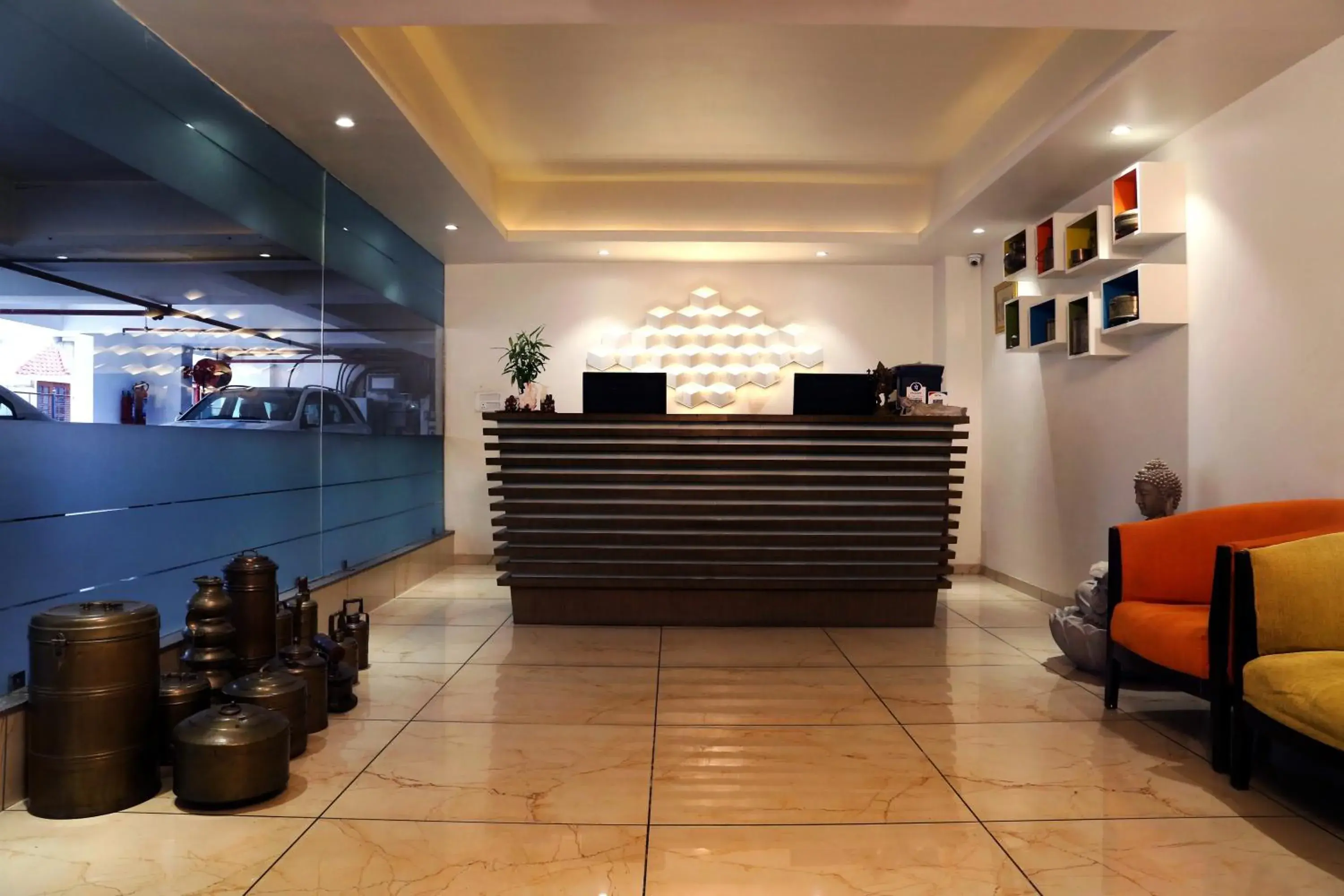 Lobby or reception in The Park Residency Lobby or reception in The Park Residency