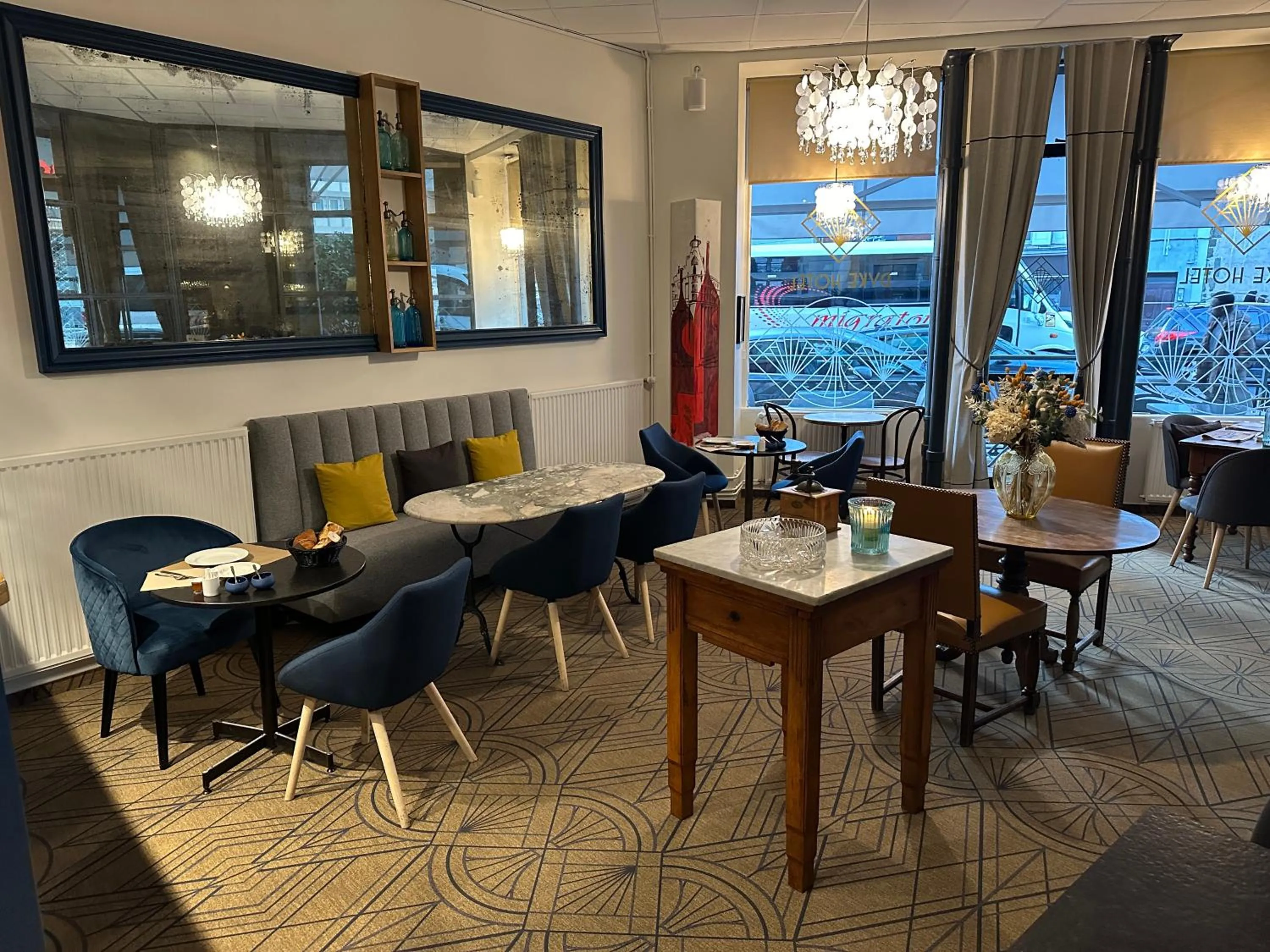 Living room in Dyke Hotel