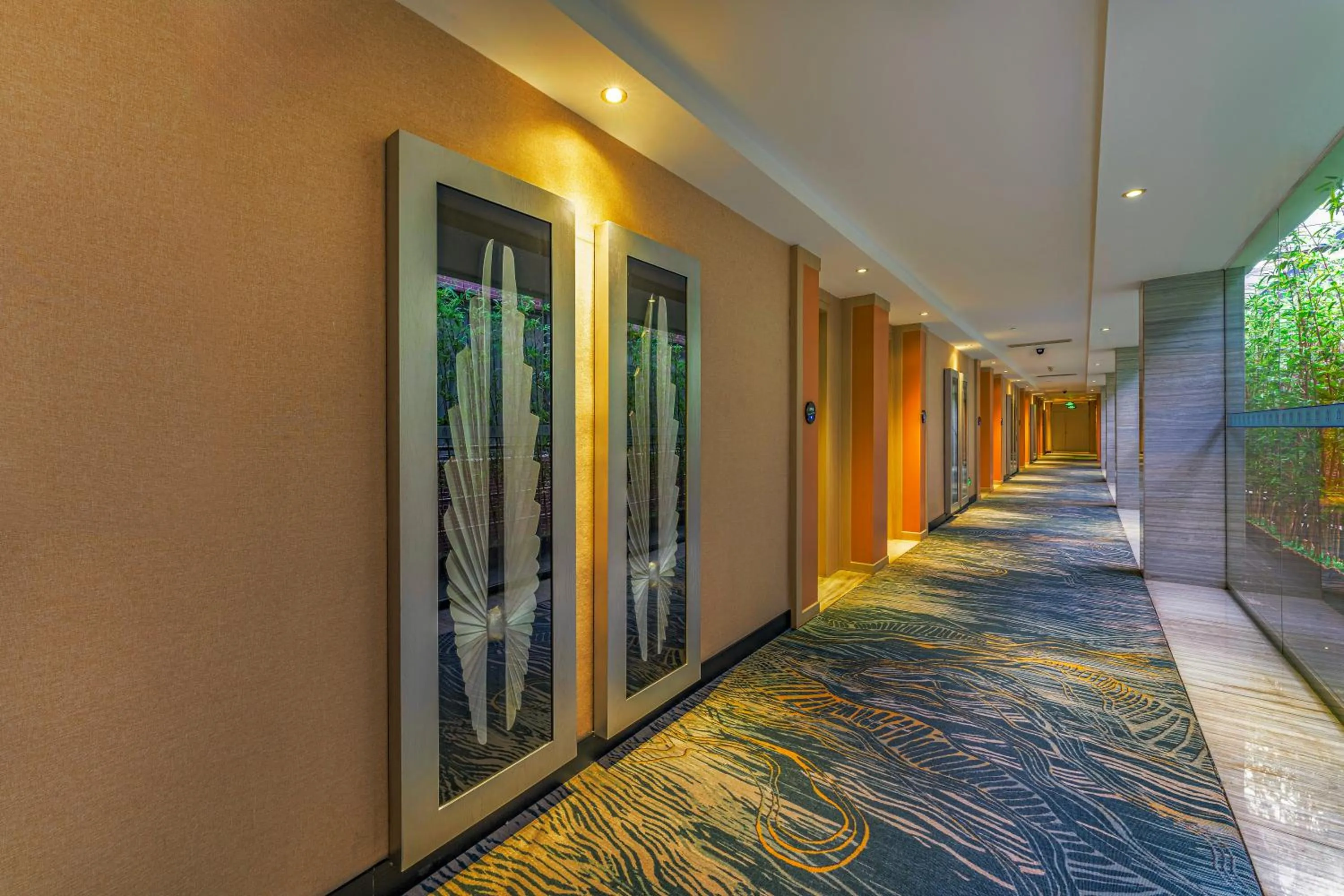 Decorative detail in Guangzhou Ming Yue Hotel