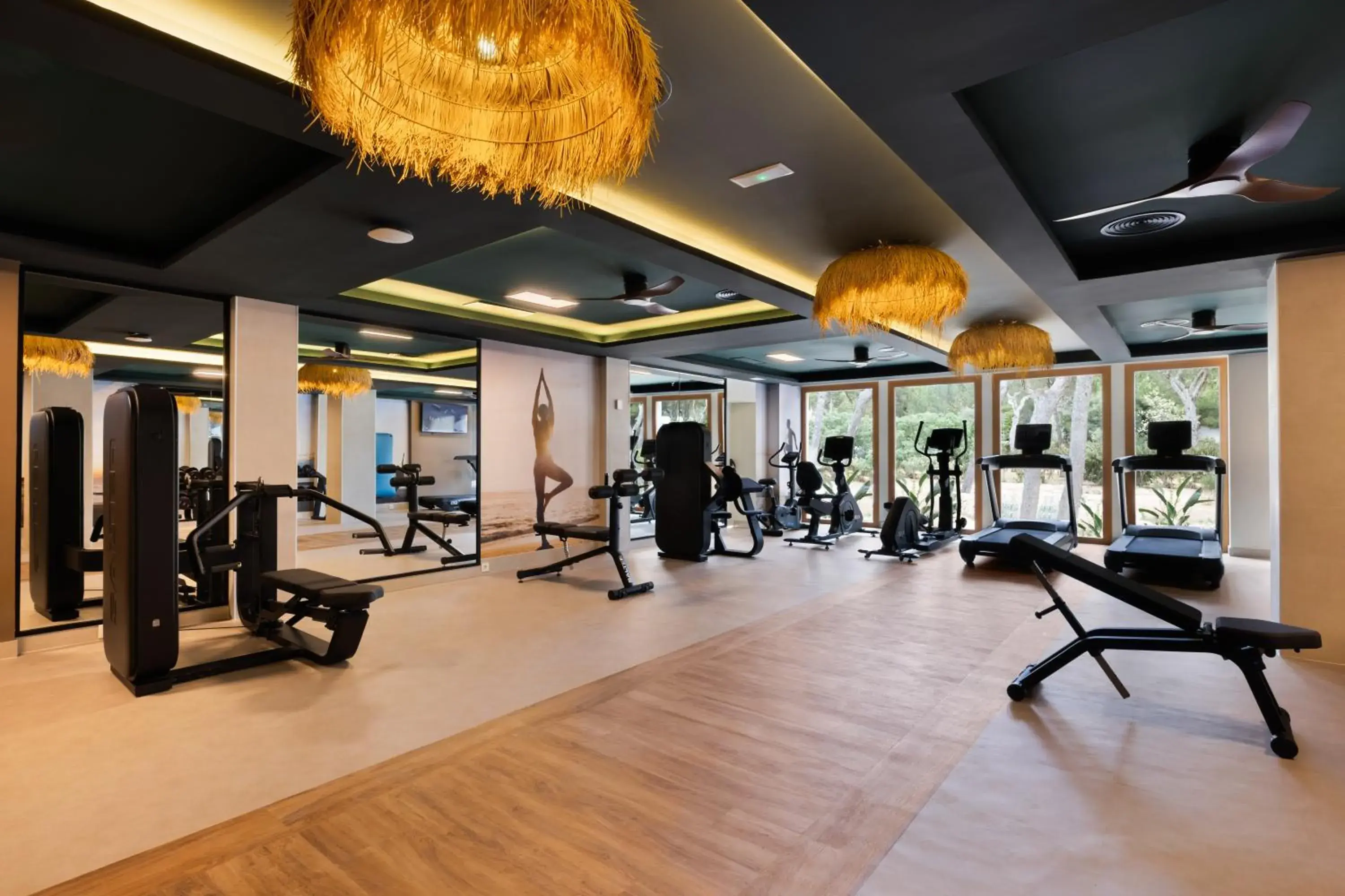 Fitness centre/facilities in Hotel Riu Palace La Mola Fitness centre/facilities in Hotel Riu Palace La Mola
