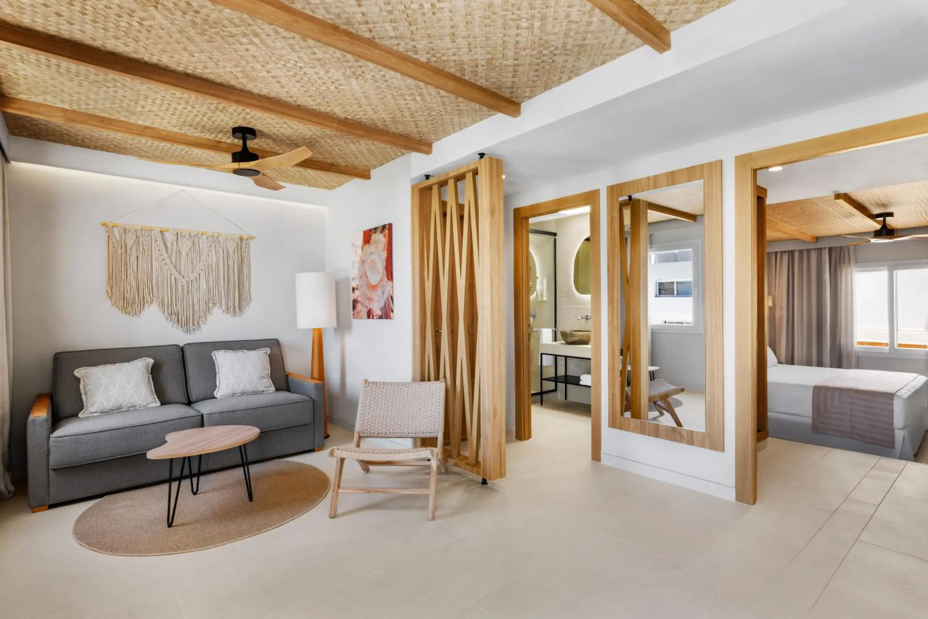 Bed in Hotel Riu Palace La Mola Bed in Hotel Riu Palace La Mola