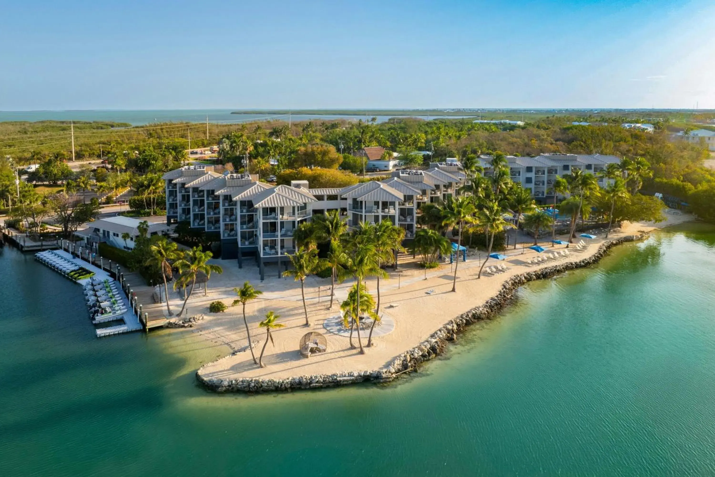 Property building in Three Waters Resort and Marina, Islamorada, a Tribute Portfolio Resort Property building in Three Waters Resort and Marina, Islamorada, a Tribute Portfolio Resort