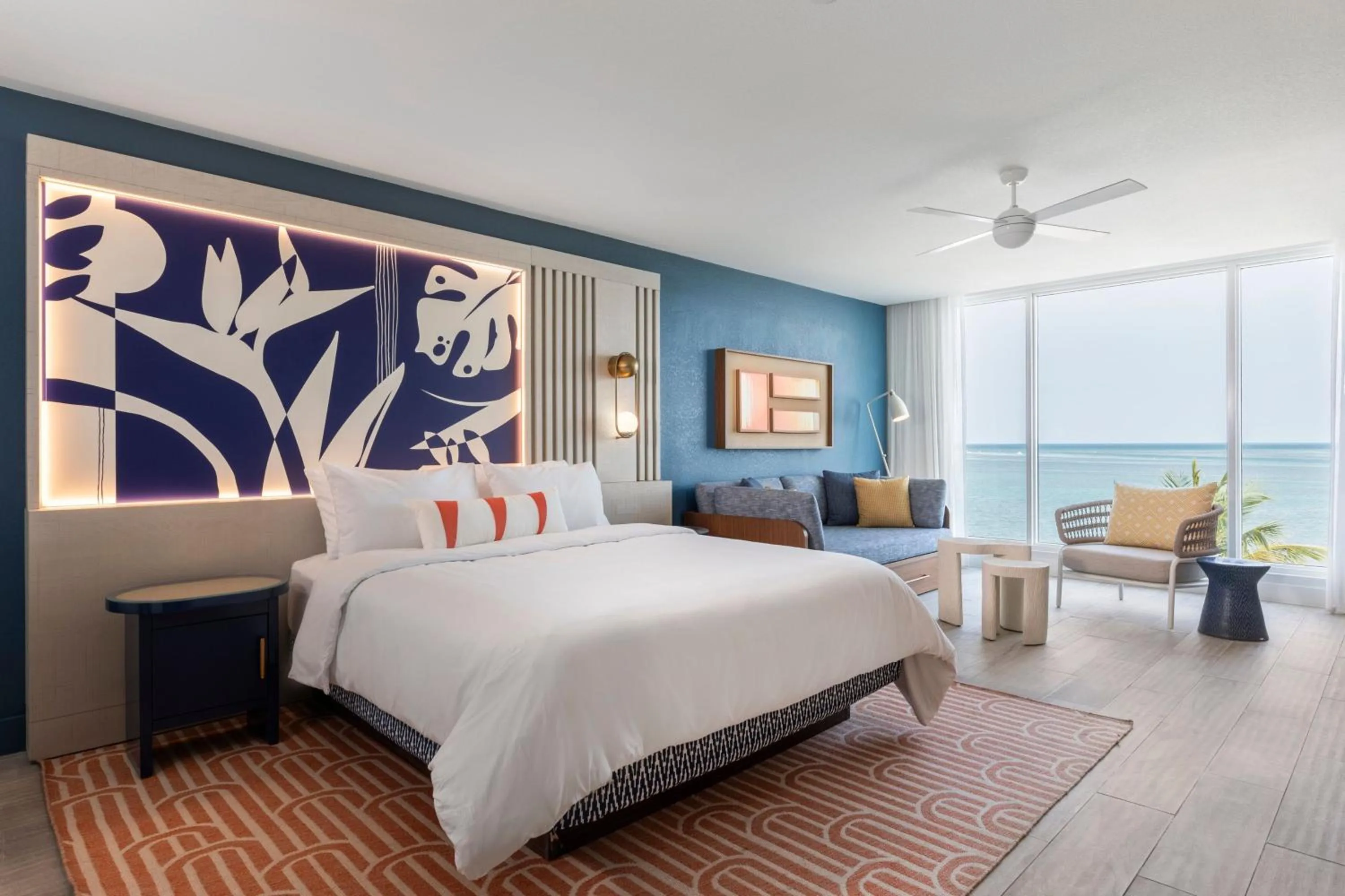 Bedroom, Bed in Three Waters Resort and Marina, Islamorada, a Tribute Portfolio Resort