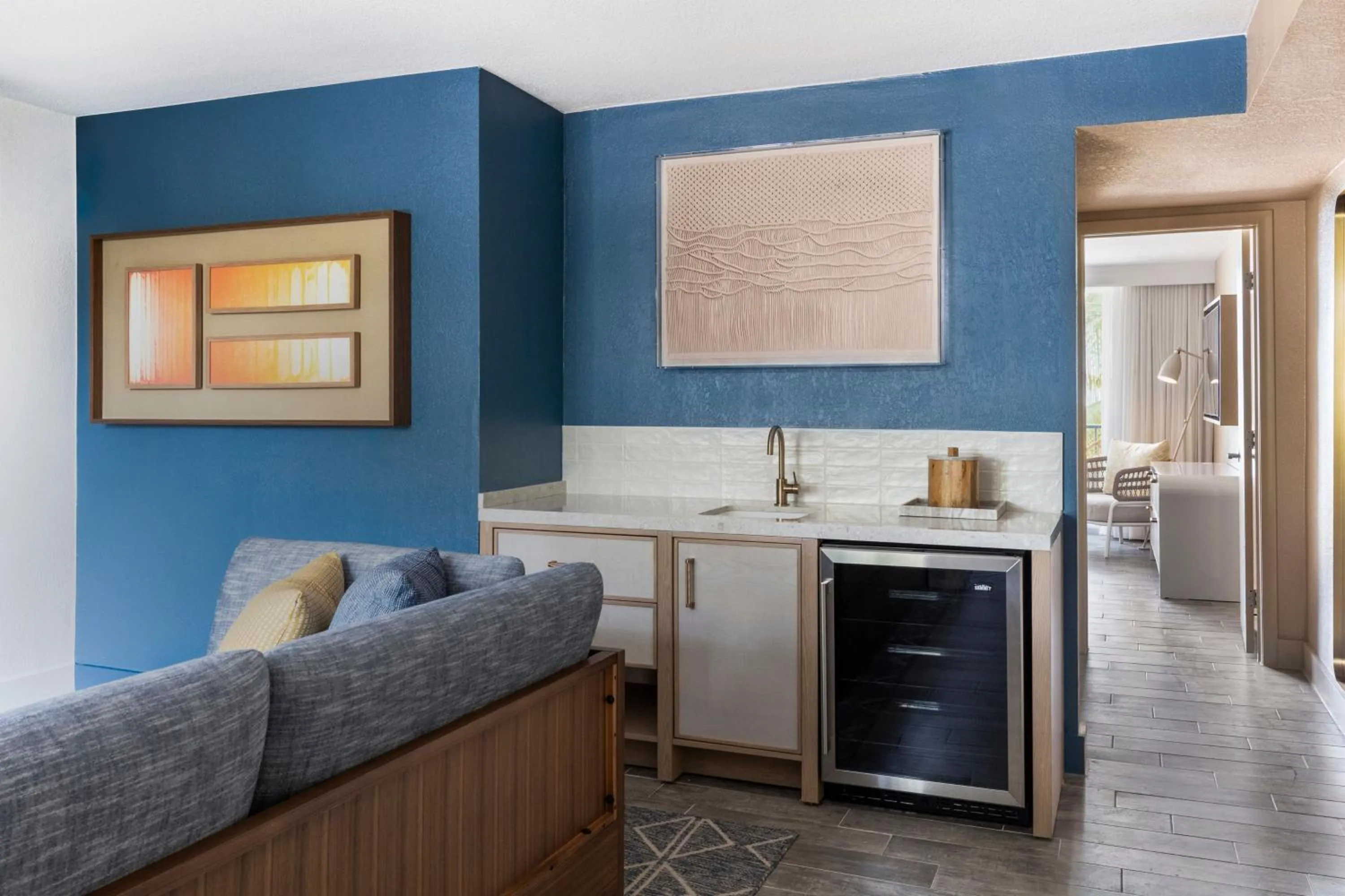 Living room in Three Waters Resort and Marina, Islamorada, a Tribute Portfolio Resort