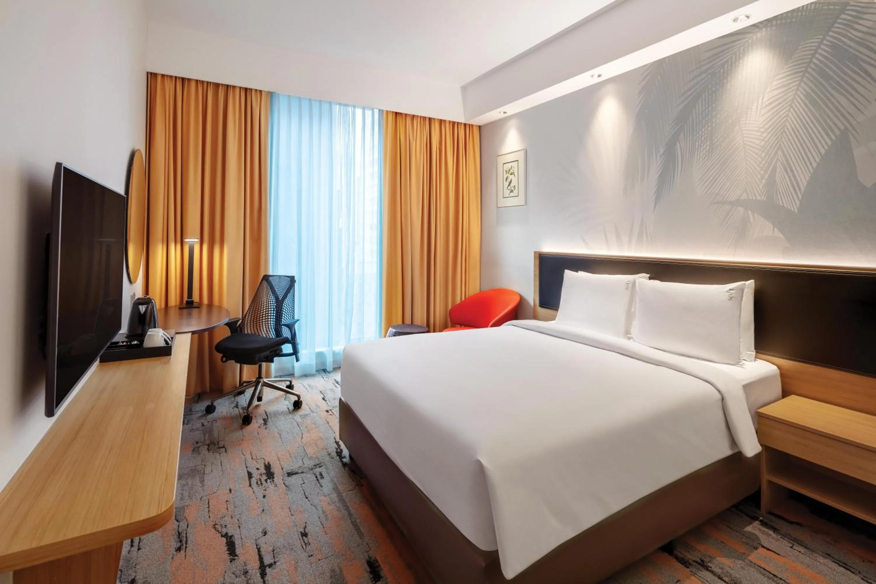 Bedroom, Bed in Holiday Inn Express Singapore Orchard Road by IHG