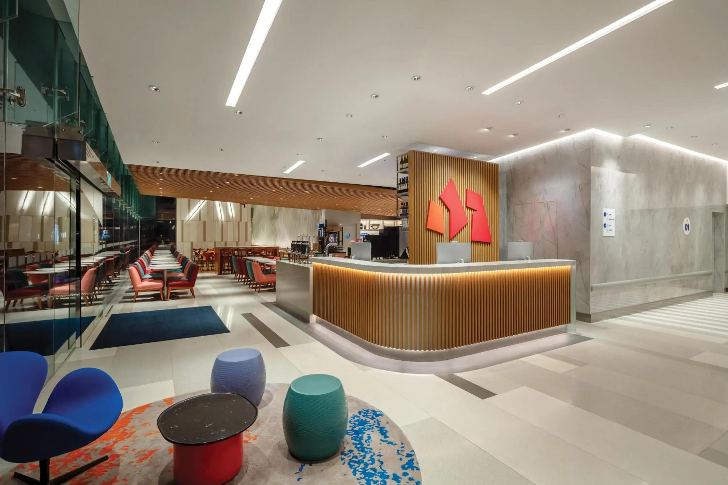 Lobby or reception in Holiday Inn Express Singapore Orchard Road by IHG Lobby or reception in Holiday Inn Express Singapore Orchard Road by IHG