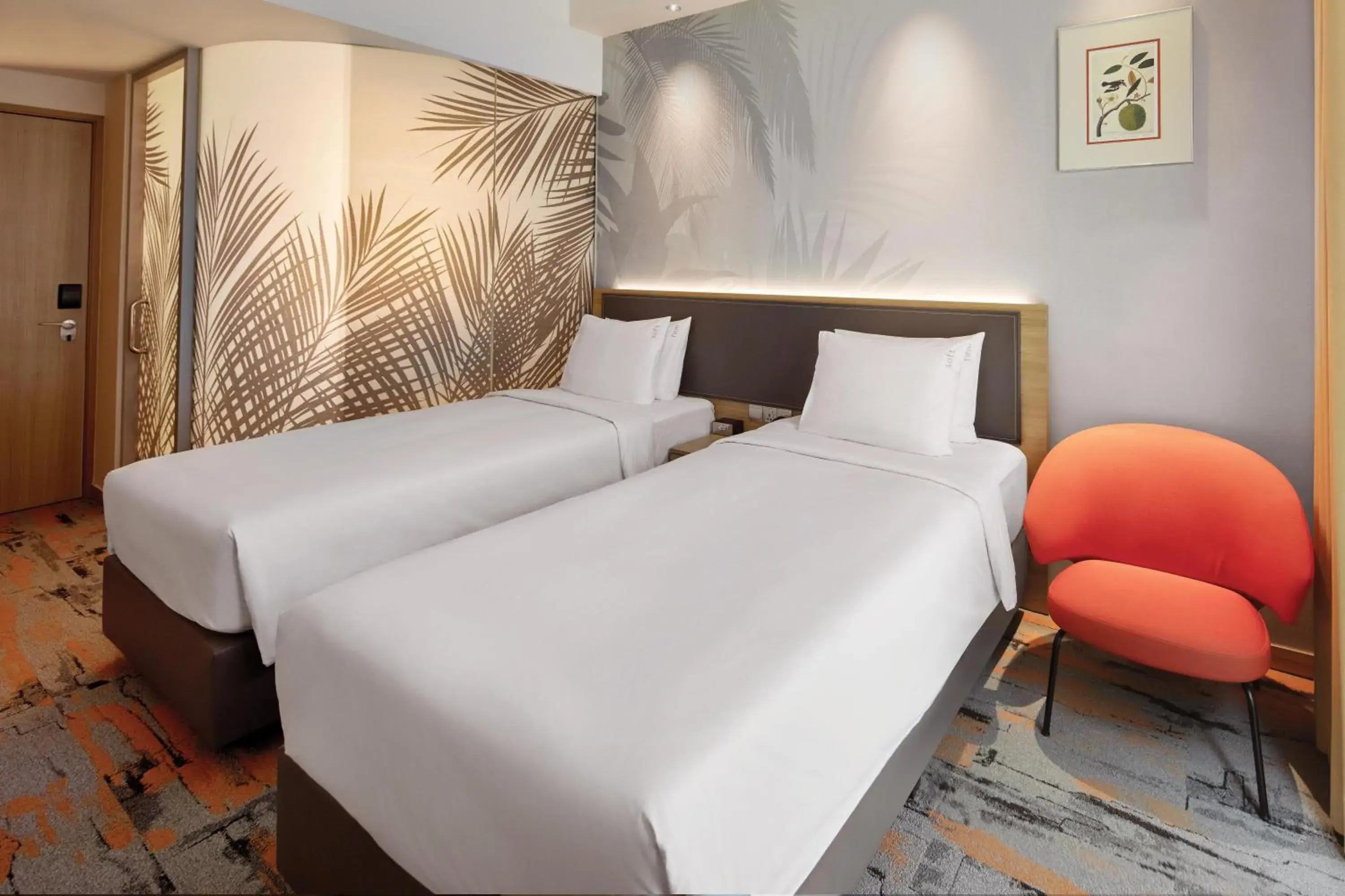 Bedroom, Bed in Holiday Inn Express Singapore Orchard Road by IHG Bedroom, Bed in Holiday Inn Express Singapore Orchard Road by IHG