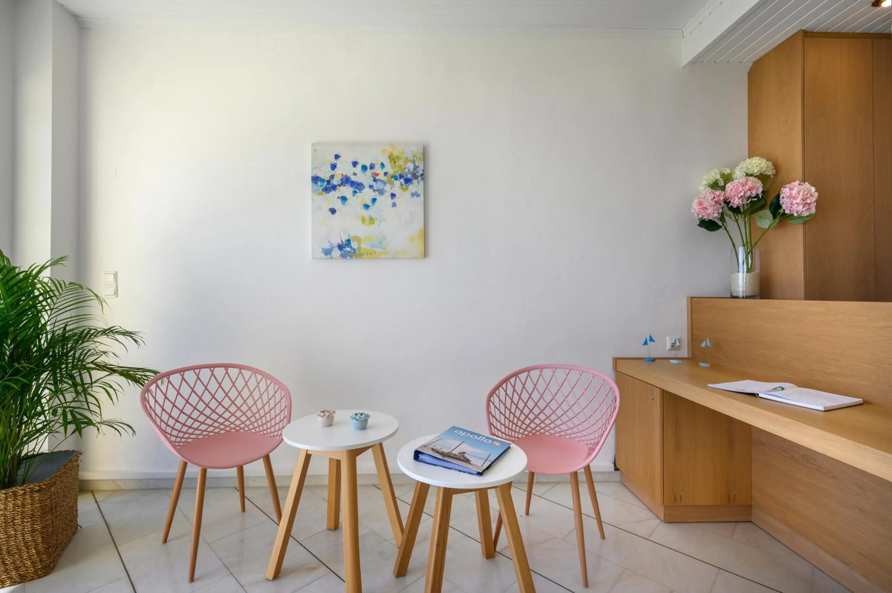 Lobby or reception in Hermes Sea View