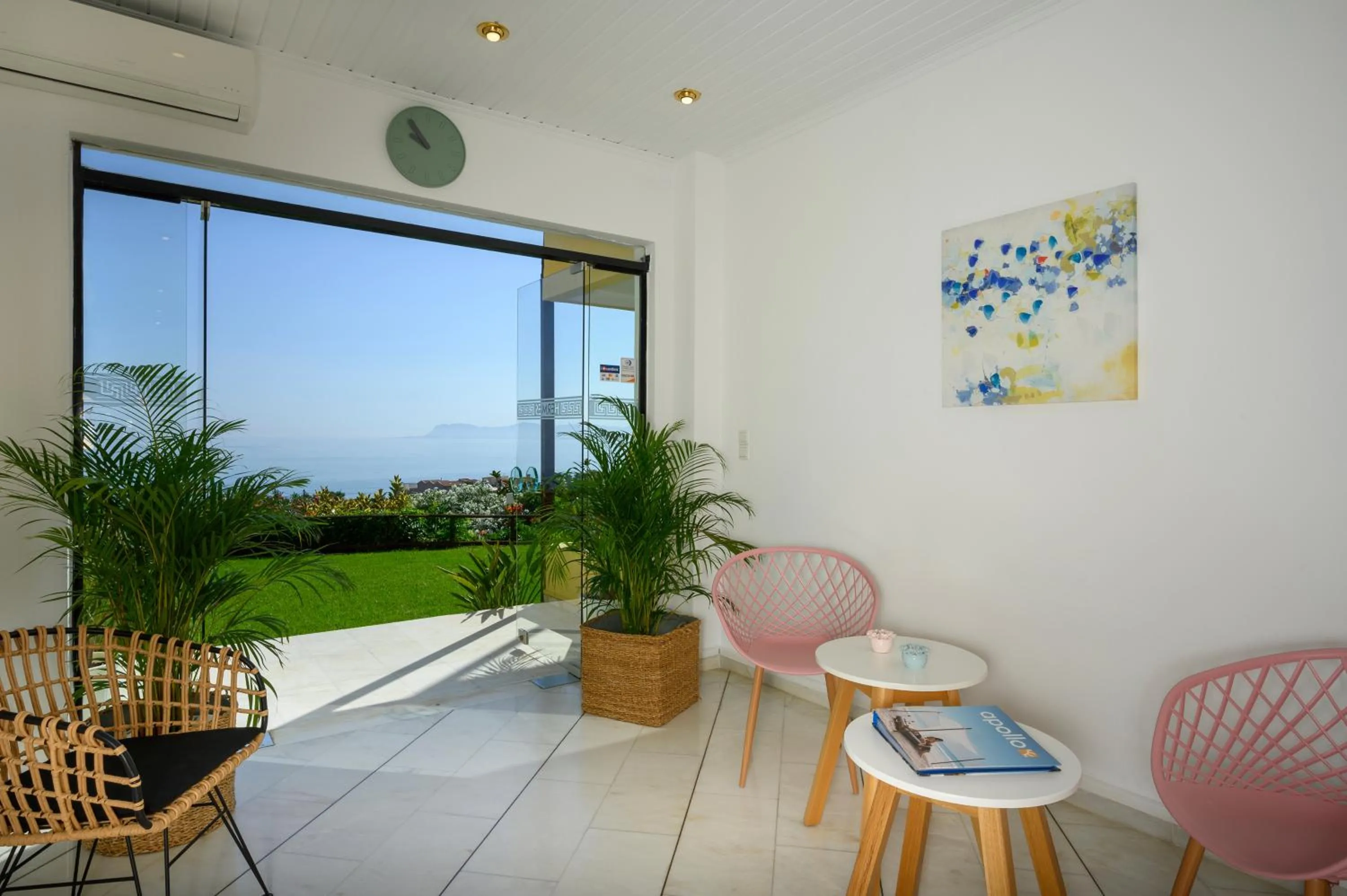 Lobby or reception in Hermes Sea View