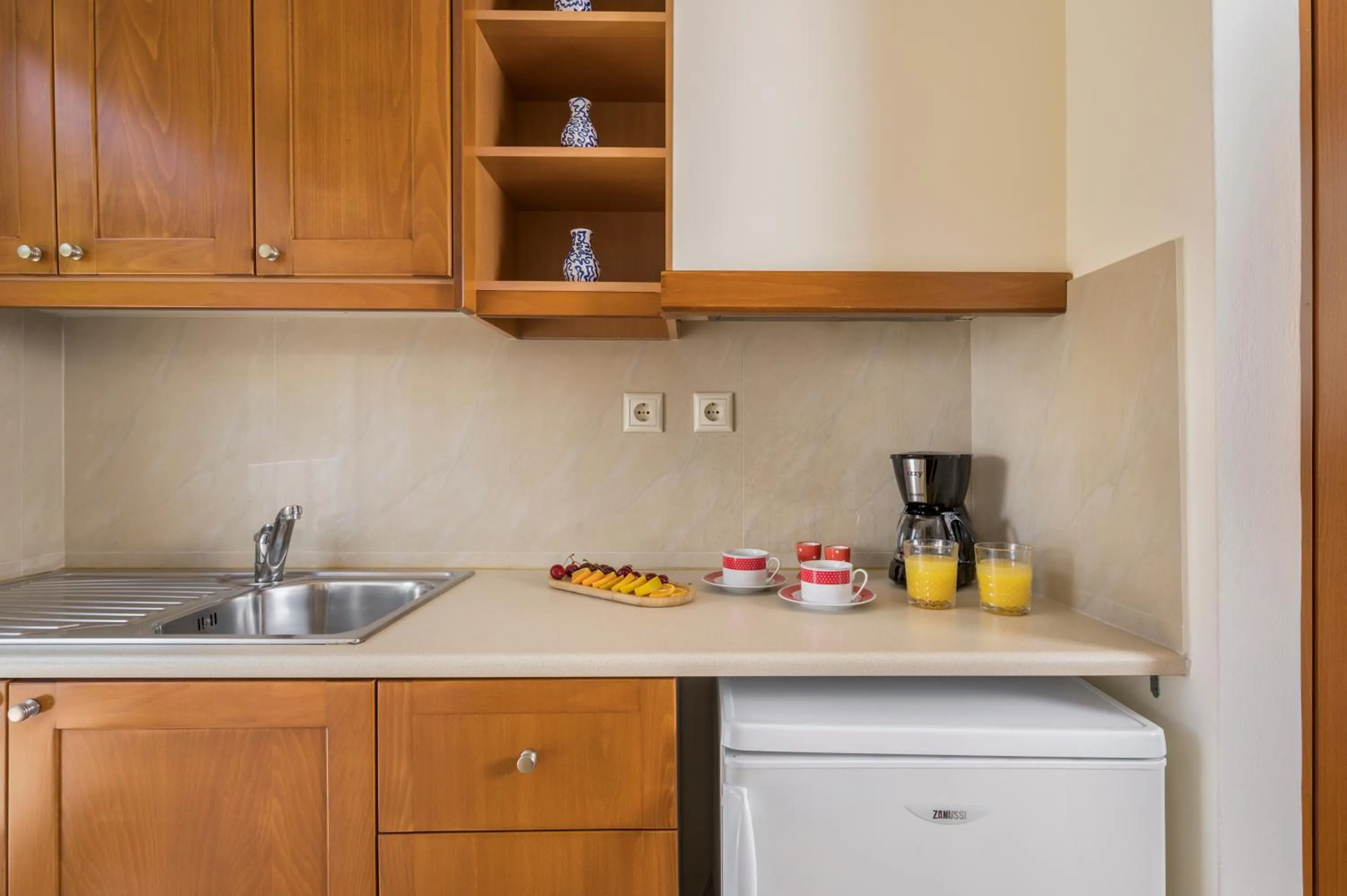 Kitchen or kitchenette in Hermes Sea View