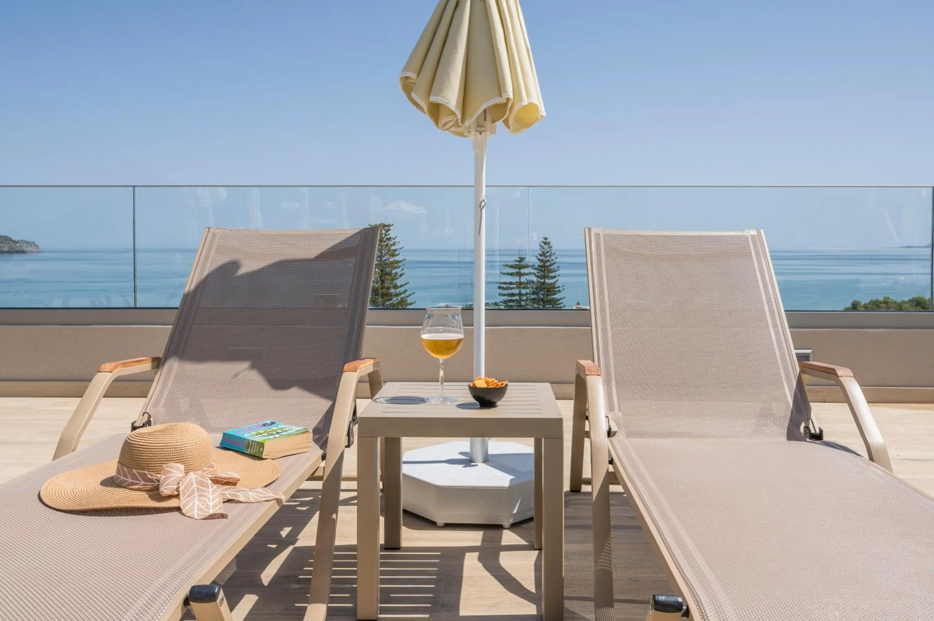sunbed in Hermes Sea View