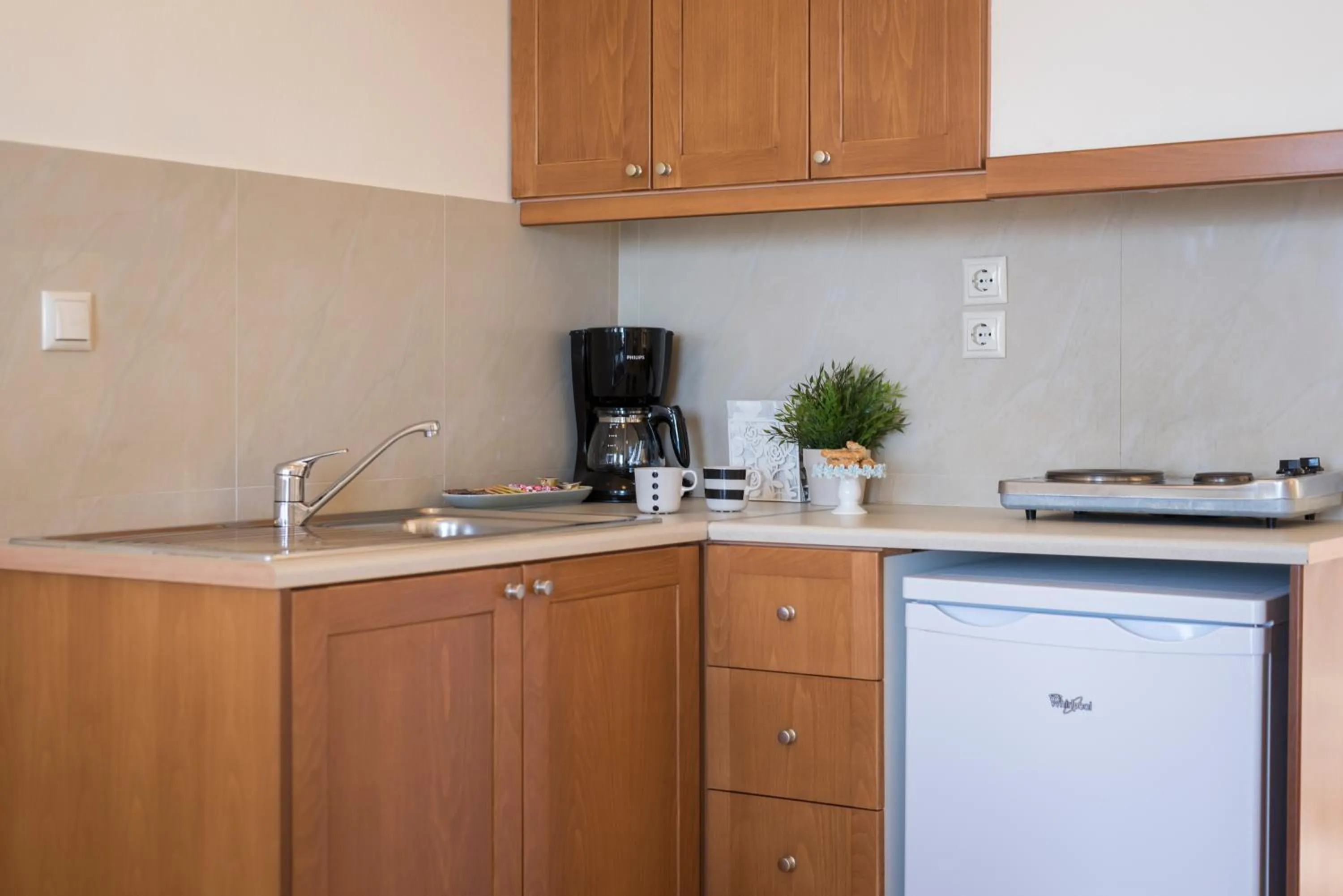 Kitchen or kitchenette in Hermes Sea View