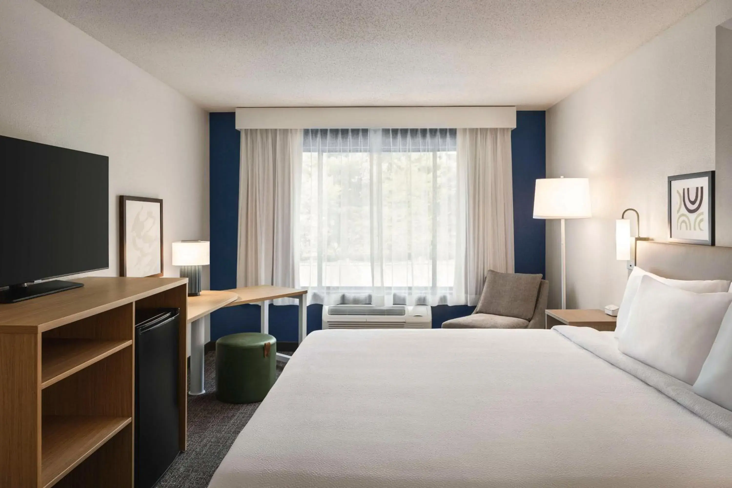 Bedroom, Bed in Spark By Hilton Mystic Groton Bedroom, Bed in Spark By Hilton Mystic Groton