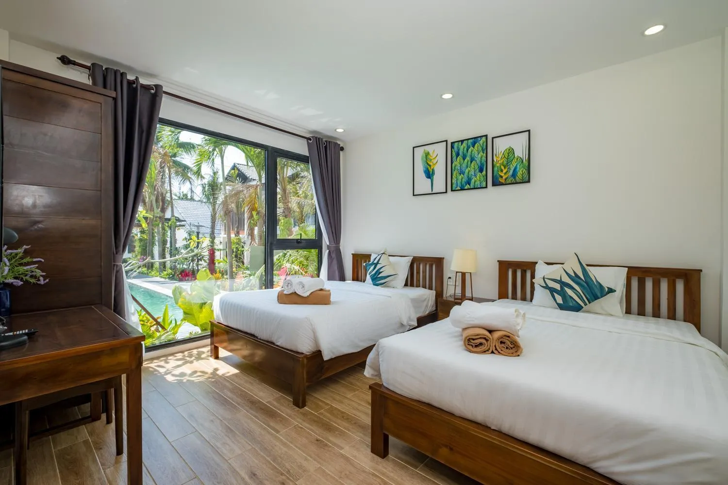 Bed in Melica Resort Phu Quoc