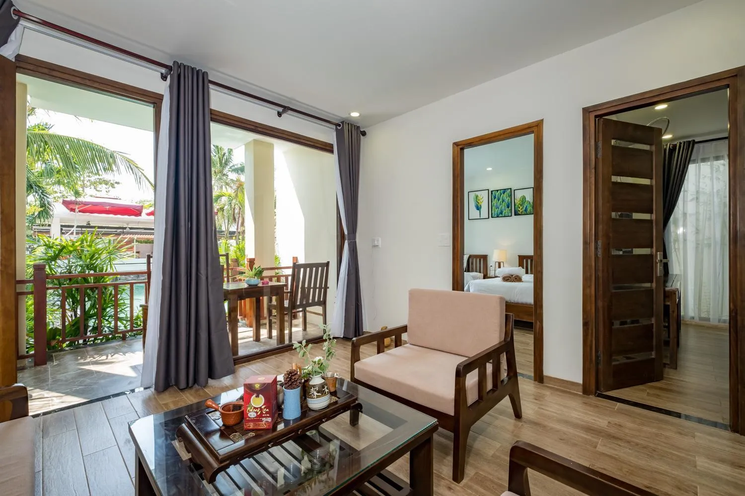 Living room in Melica Resort Phu Quoc