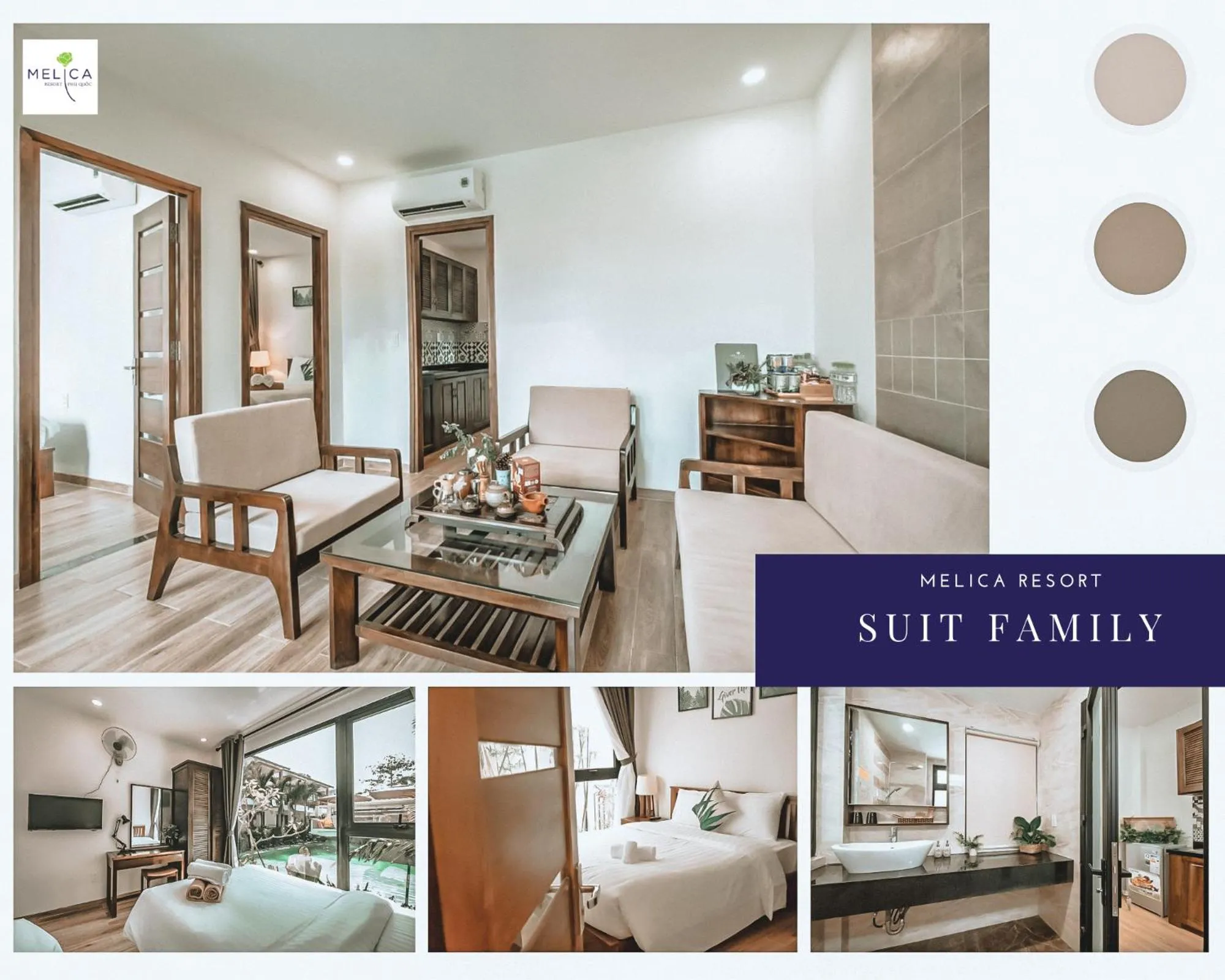 Bedroom, Bed in Melica Resort Phu Quoc