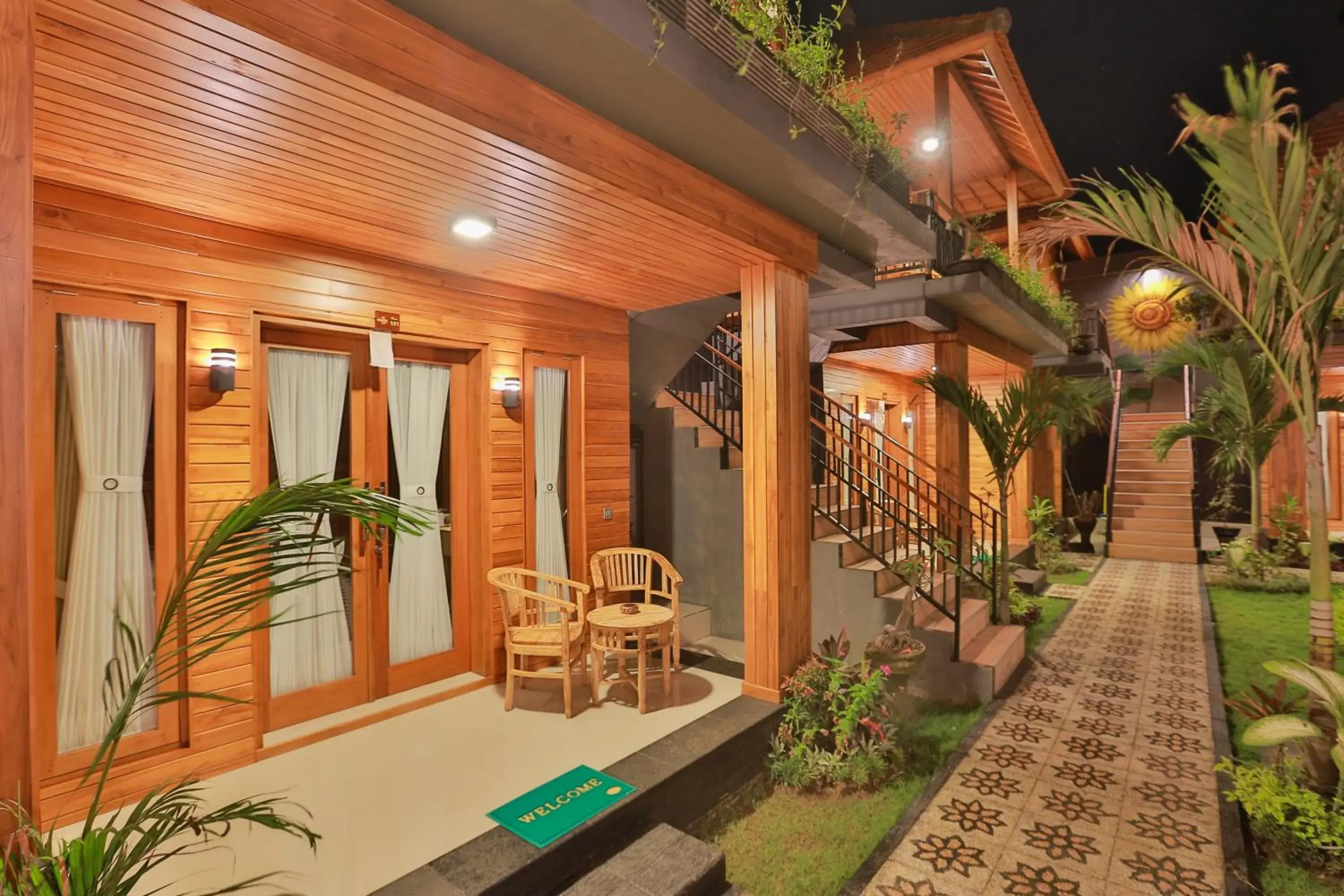 Property building in Sunrise Cottage Property building in Sunrise Cottage