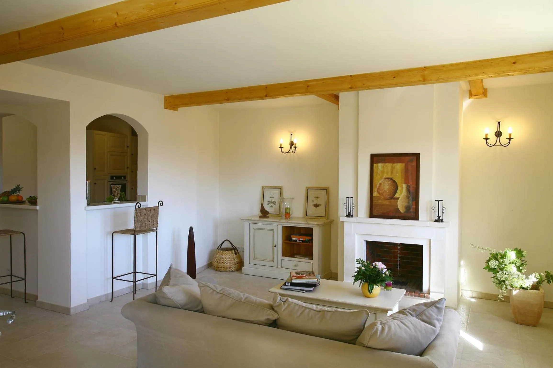 Living room in Les Appartements et Maisons du Domaine de Saint Endréol Golf & Spa Resort