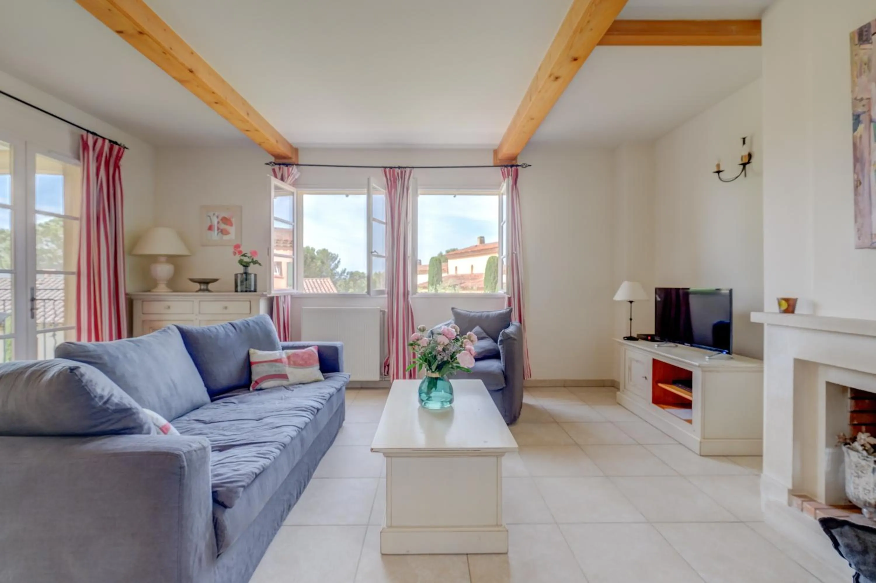 Living room in Les Appartements et Maisons du Domaine de Saint Endréol Golf & Spa Resort