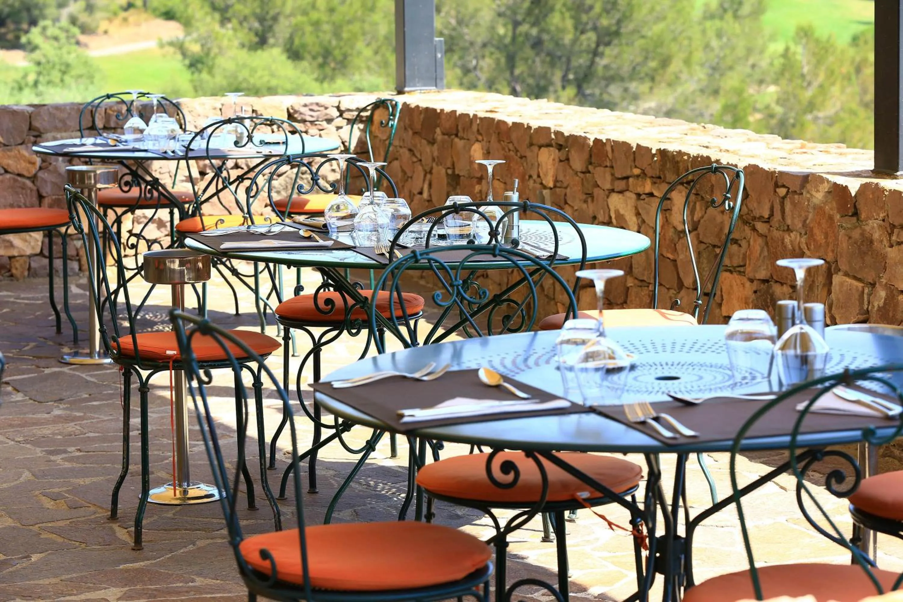 Patio in Les Appartements et Maisons du Domaine de Saint Endréol Golf & Spa Resort