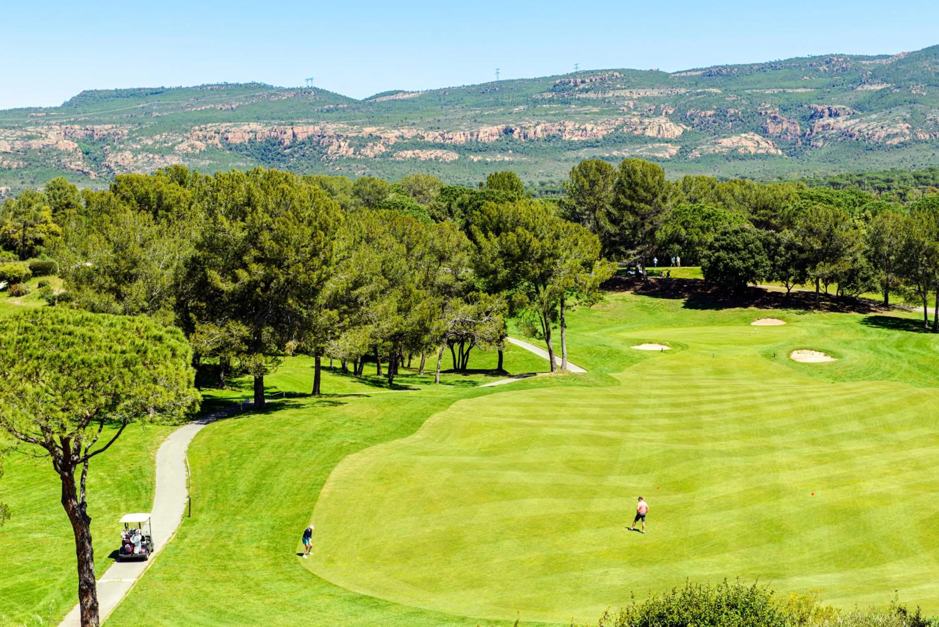 Golfcourse in Les Appartements et Maisons du Domaine de Saint Endréol Golf & Spa Resort