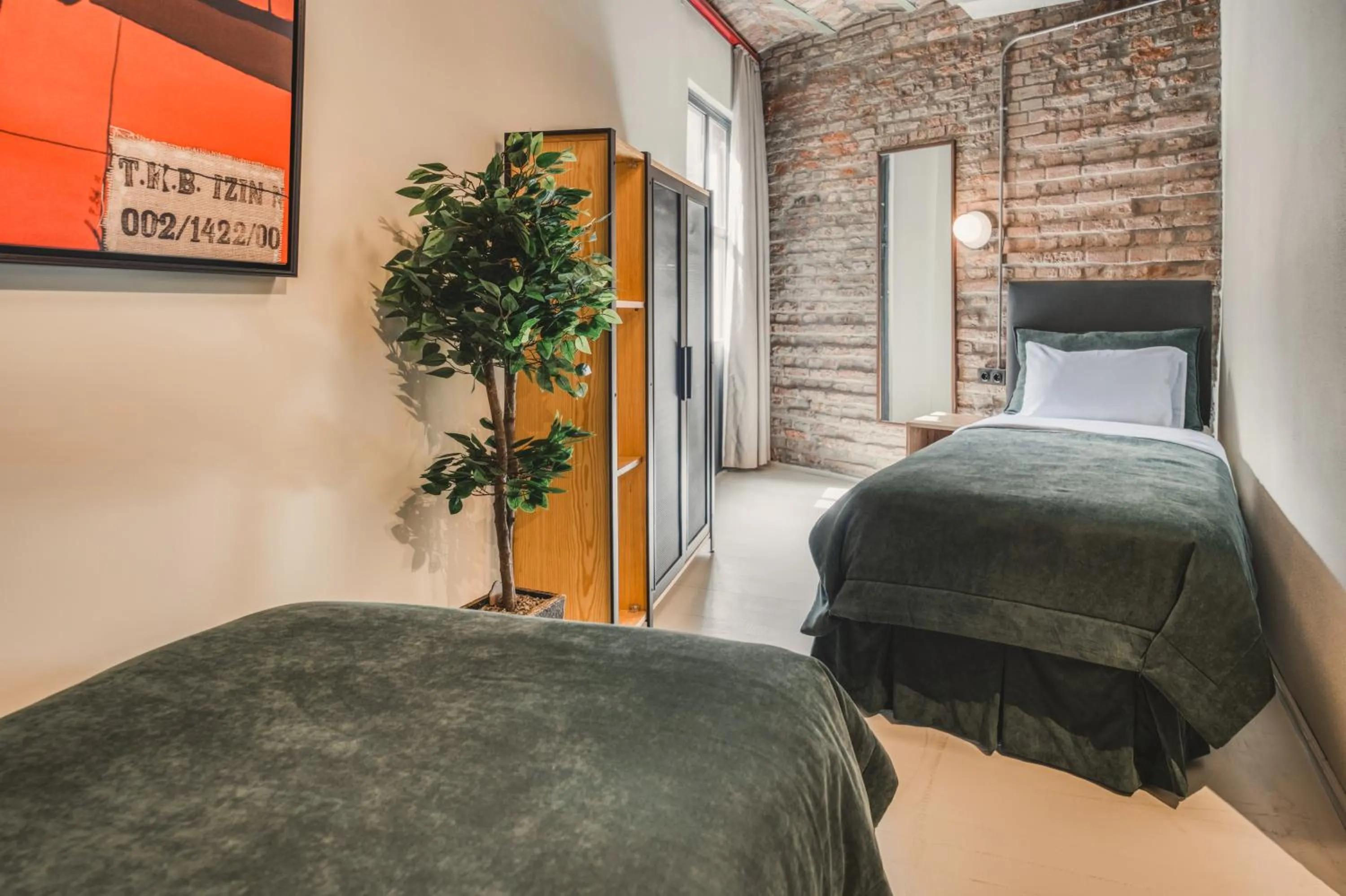 Bed in Novus Pera Hotel