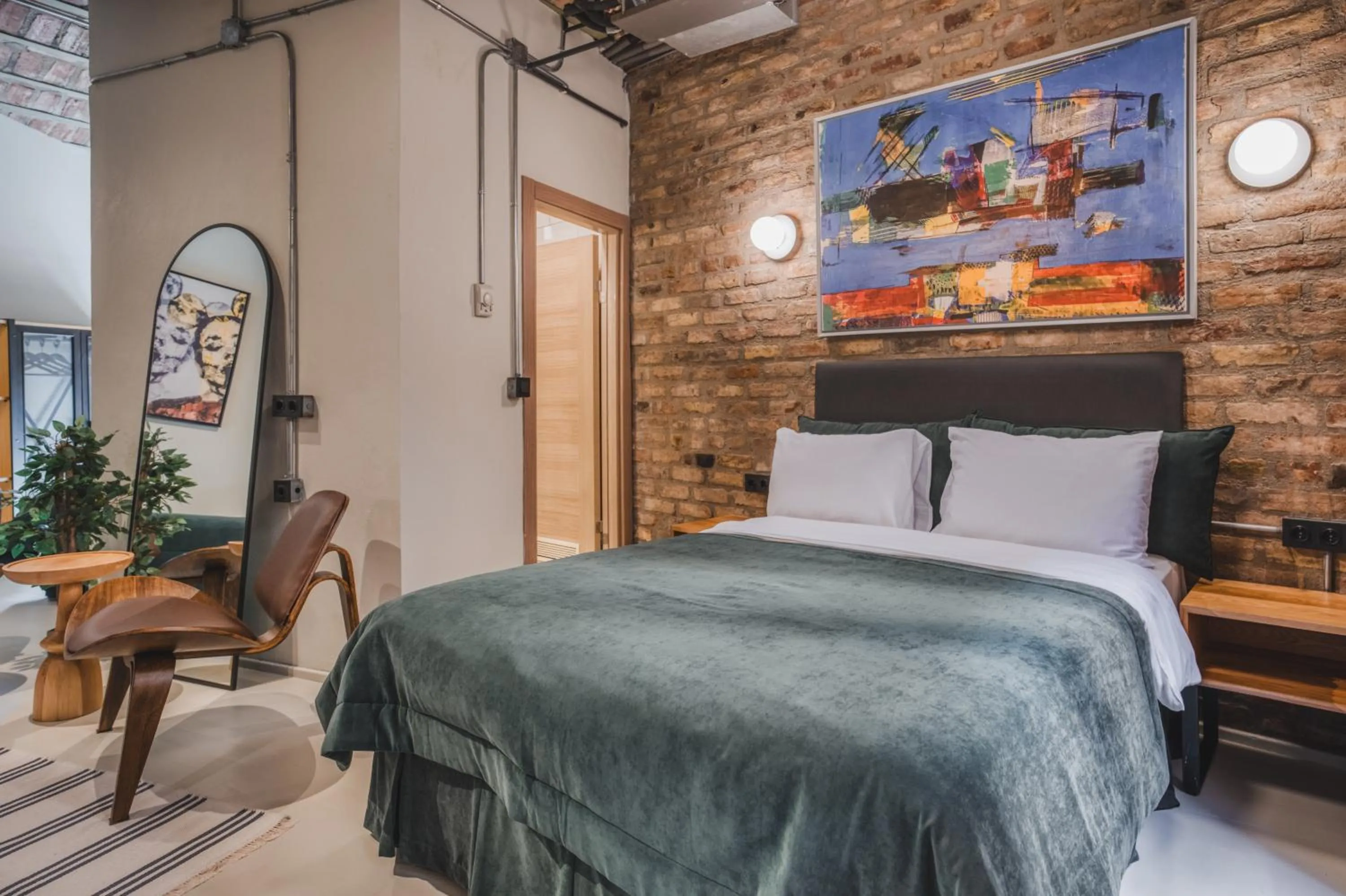 Bed in Novus Pera Hotel