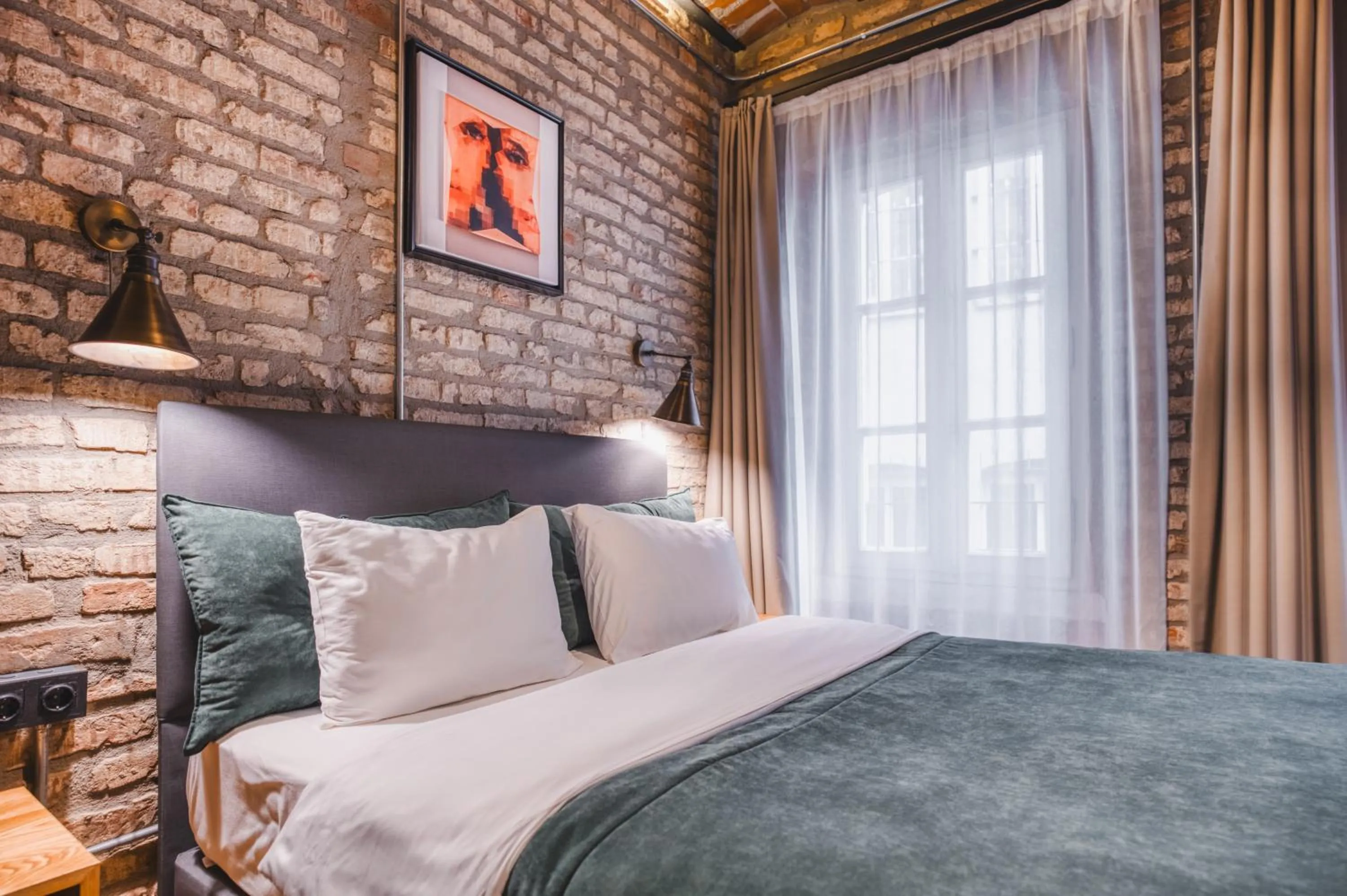 Bed in Novus Pera Hotel