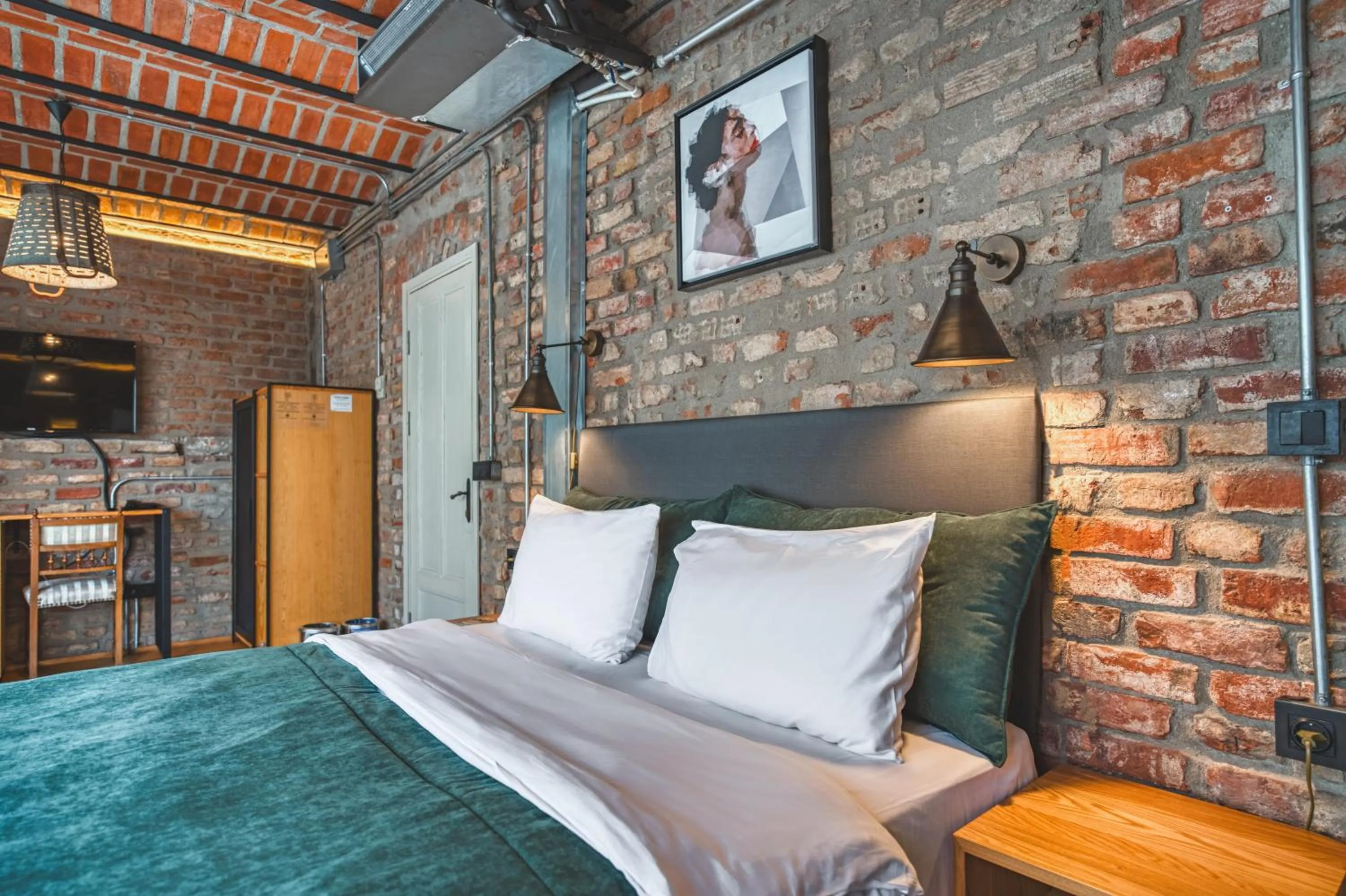 Bed in Novus Pera Hotel