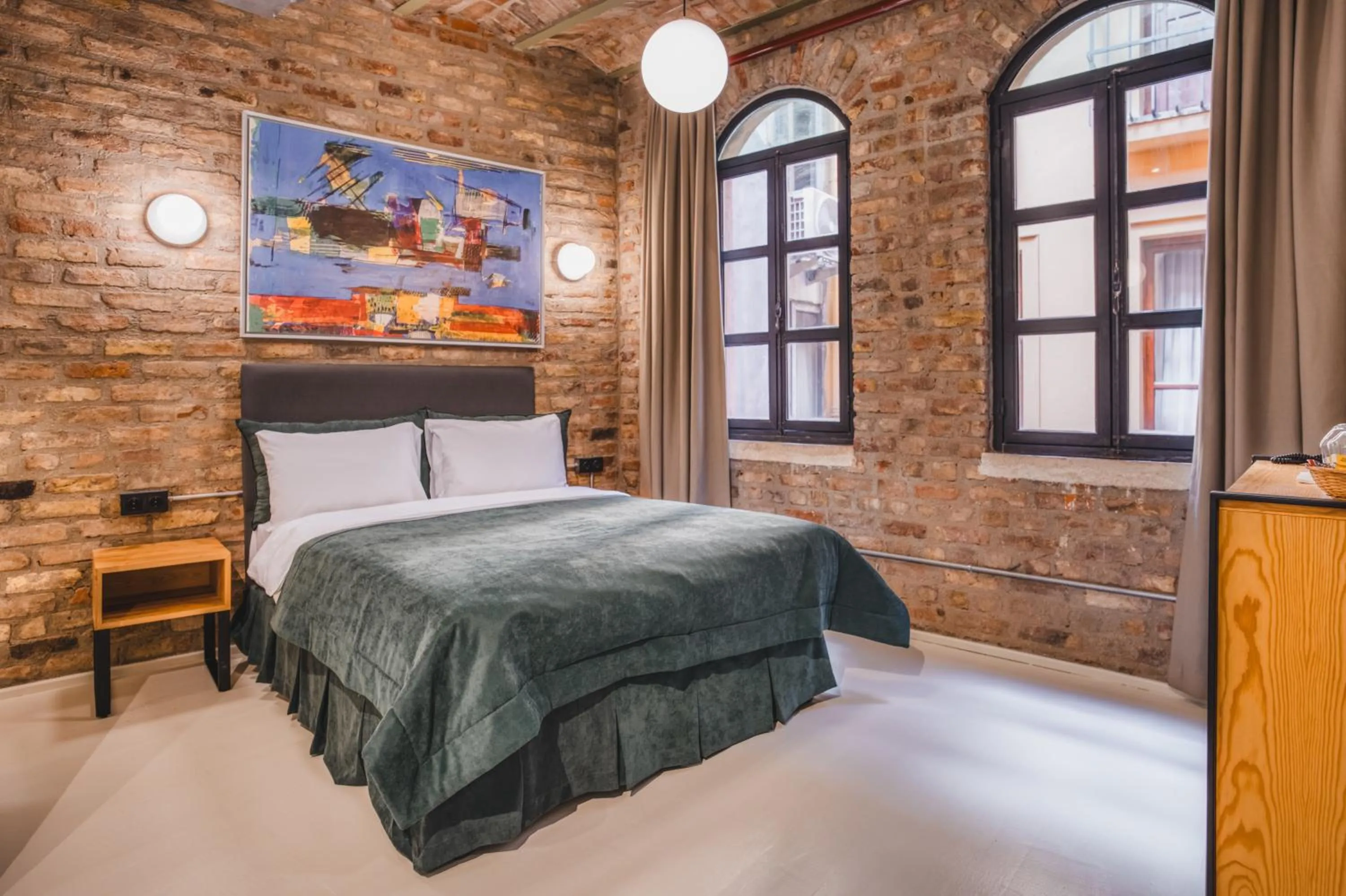 Bed in Novus Pera Hotel