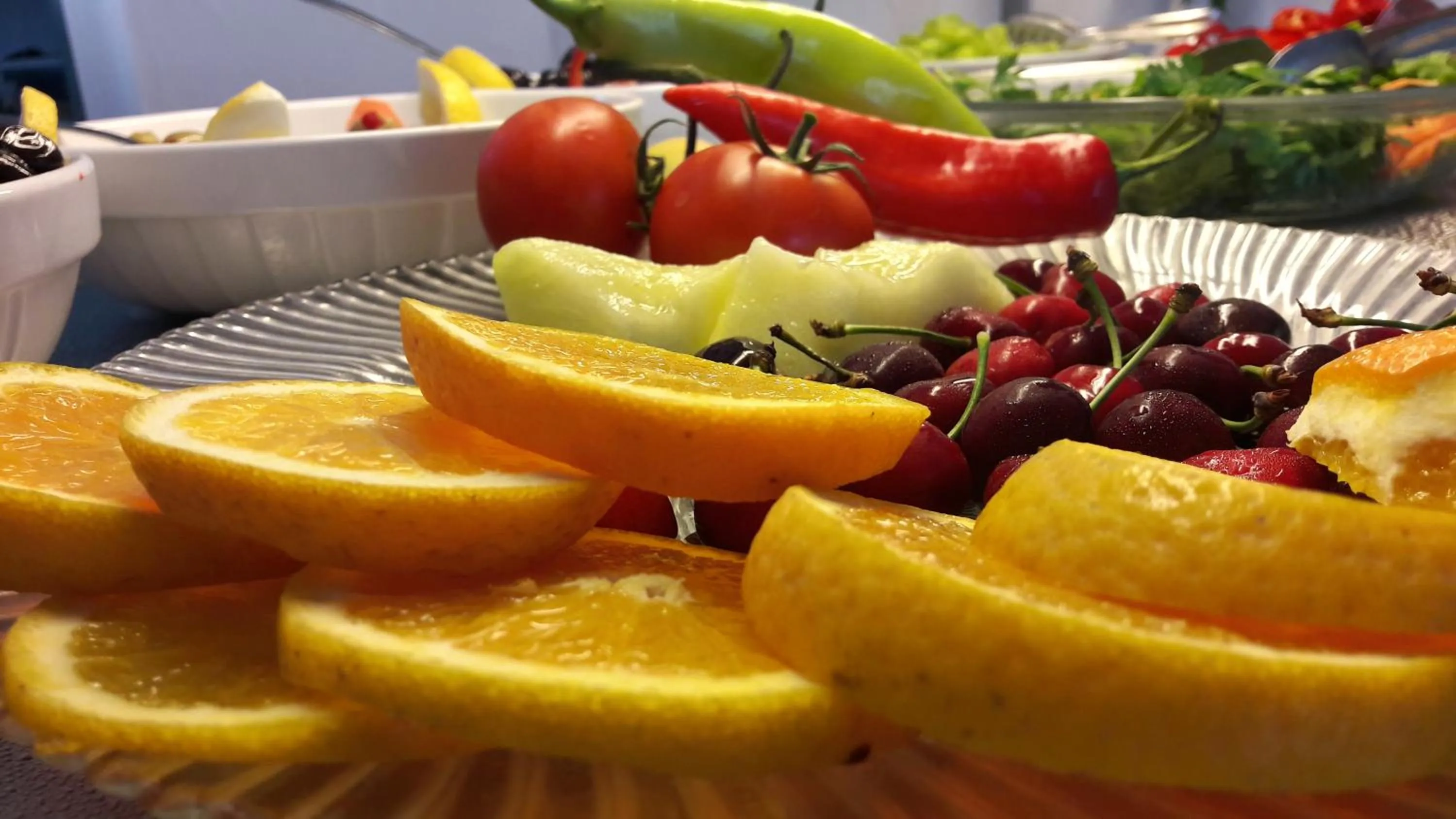 Food close-up in Rebin Beach Hotel