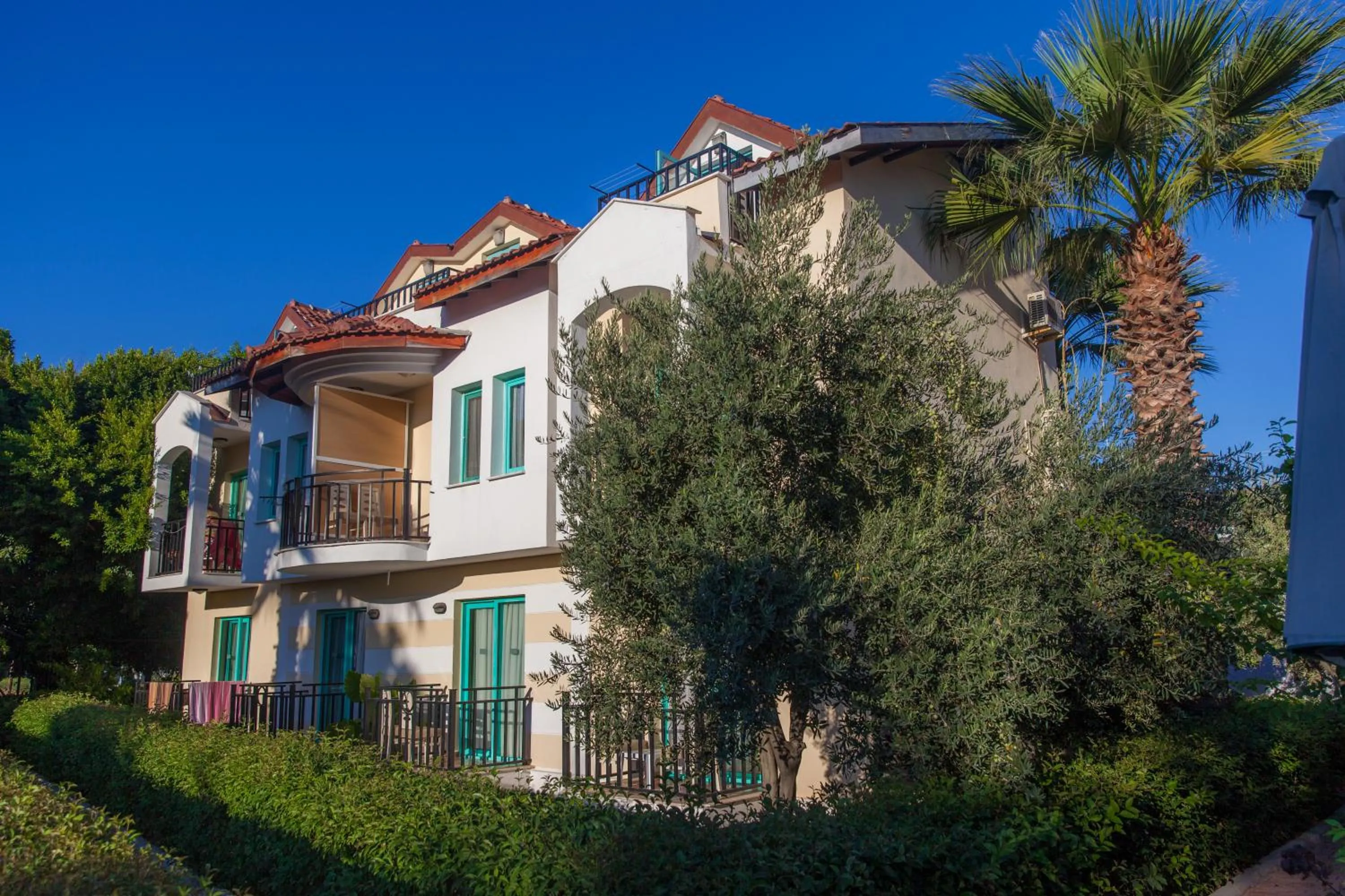 Garden view in Rebin Beach Hotel