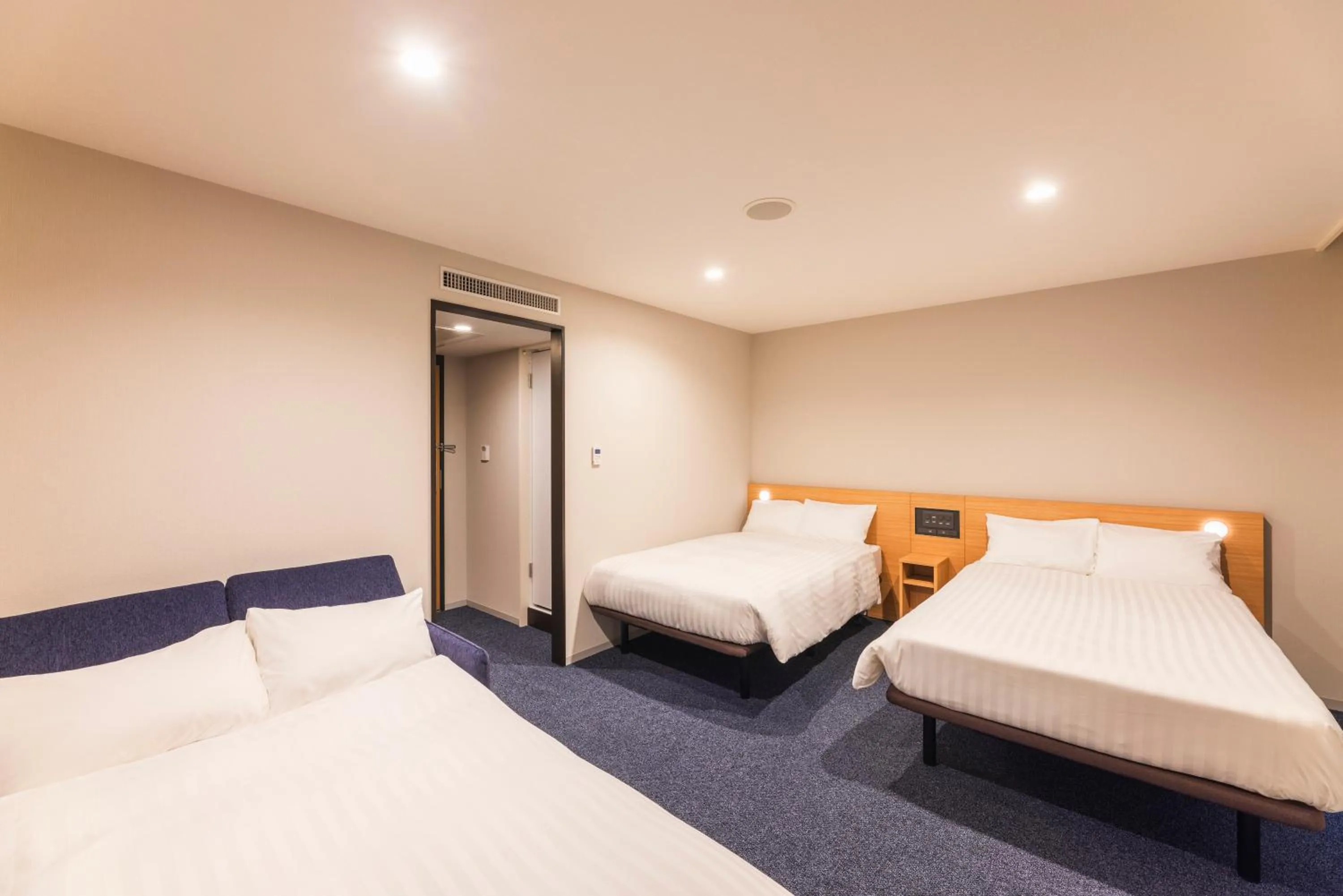 Bed in Sotetsu Fresa Inn Nagano-Ueda